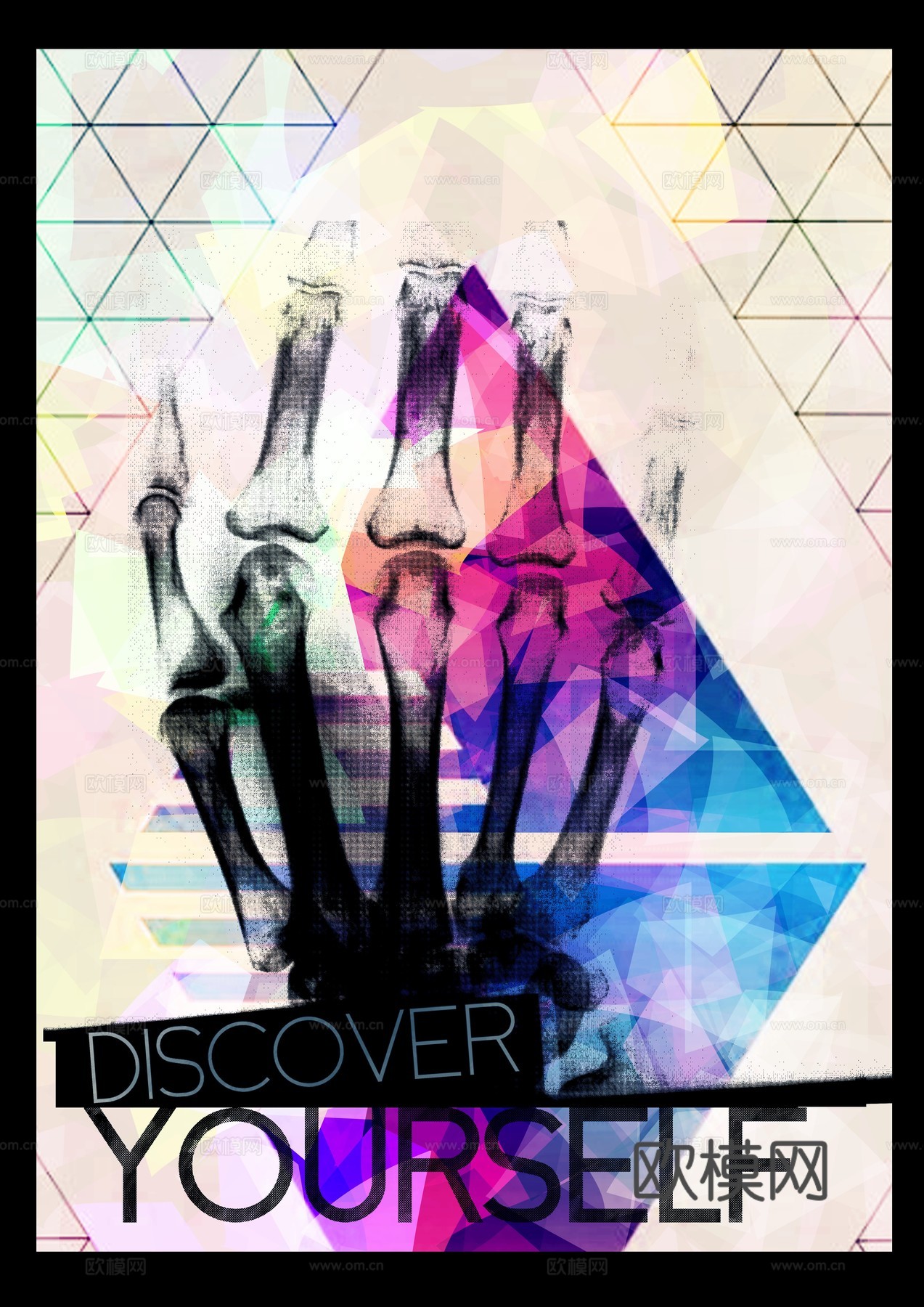 时尚创意艺术广告海报57