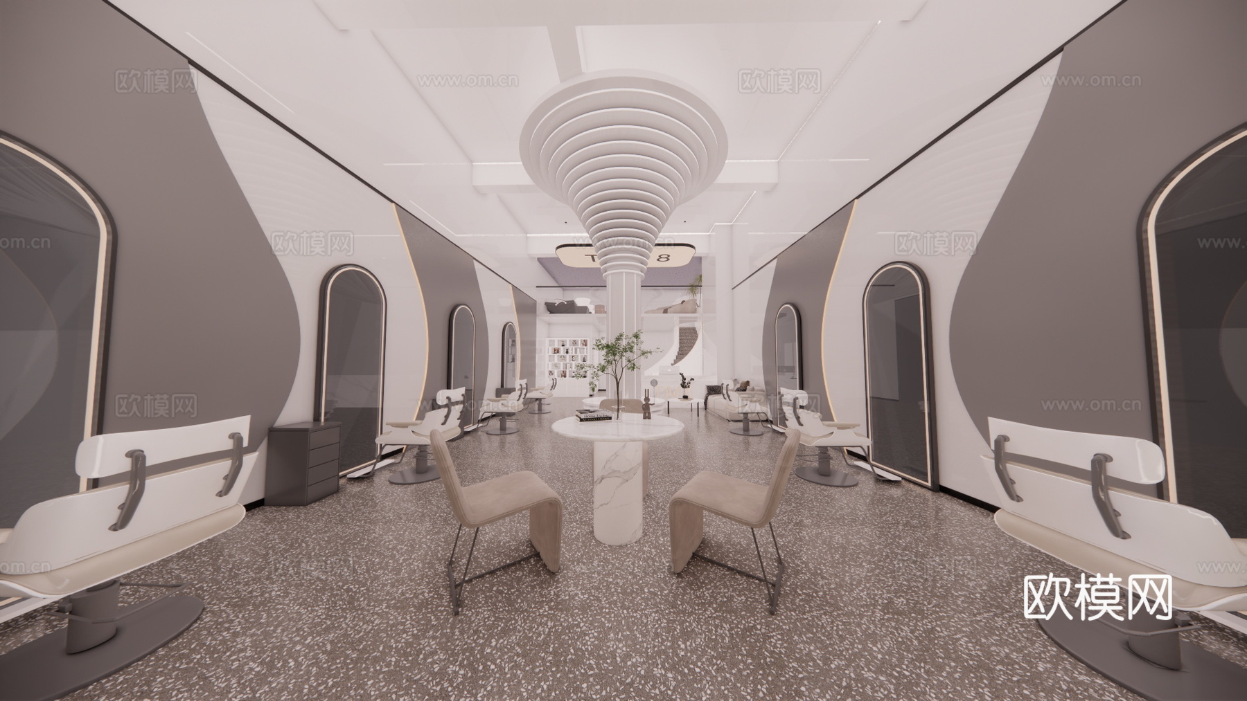 健身房 展厅 电影院su模型