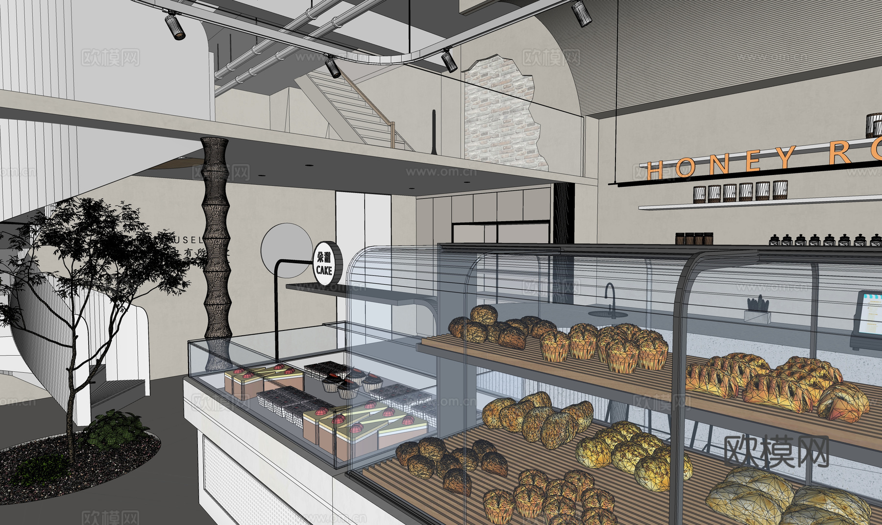 体育馆 学校 博物馆 电影院 展厅 医疗门诊su模型