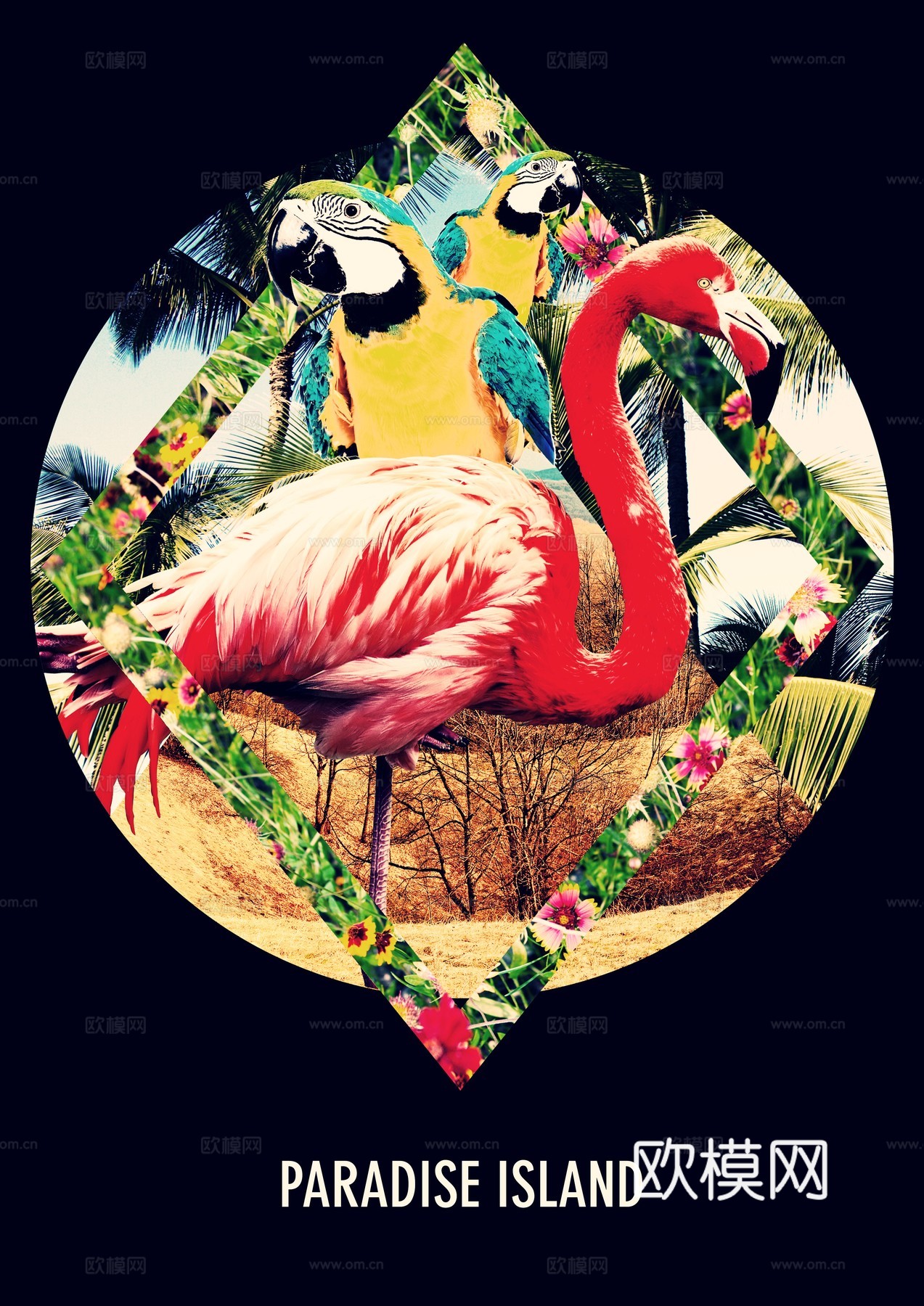 时尚创意艺术广告海报44