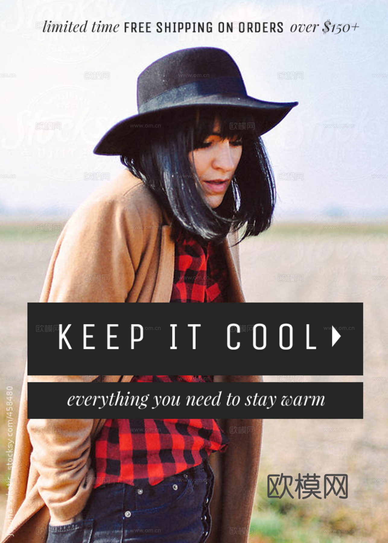 时尚服装广告07