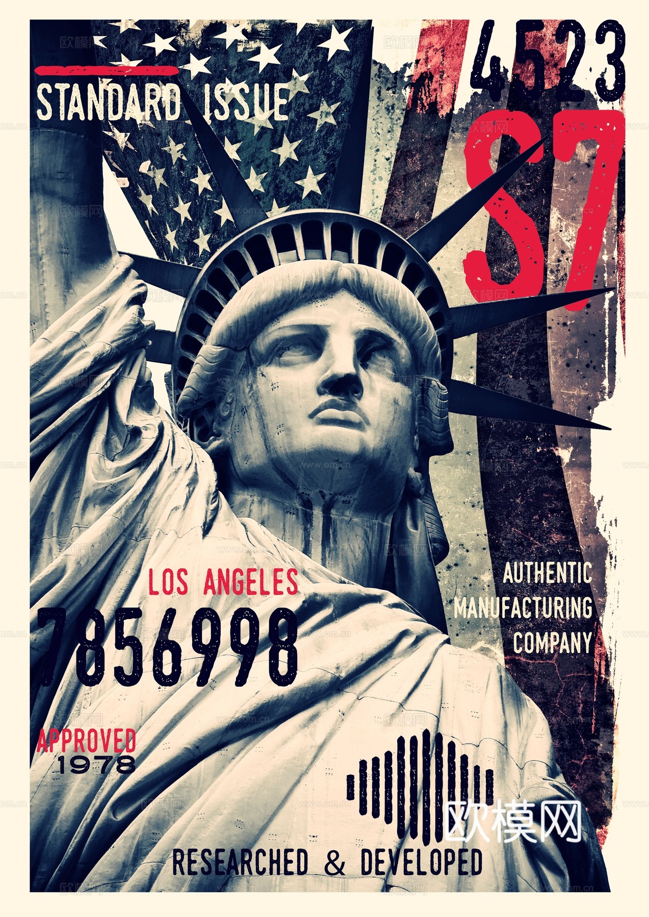 时尚创意艺术广告海报39