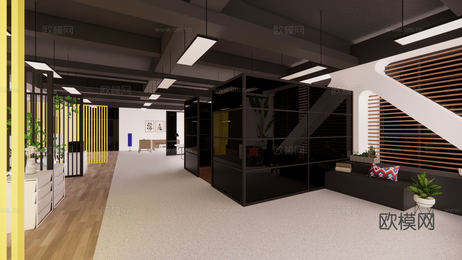 体育馆 展厅 学校 博物馆 医疗门诊su模型