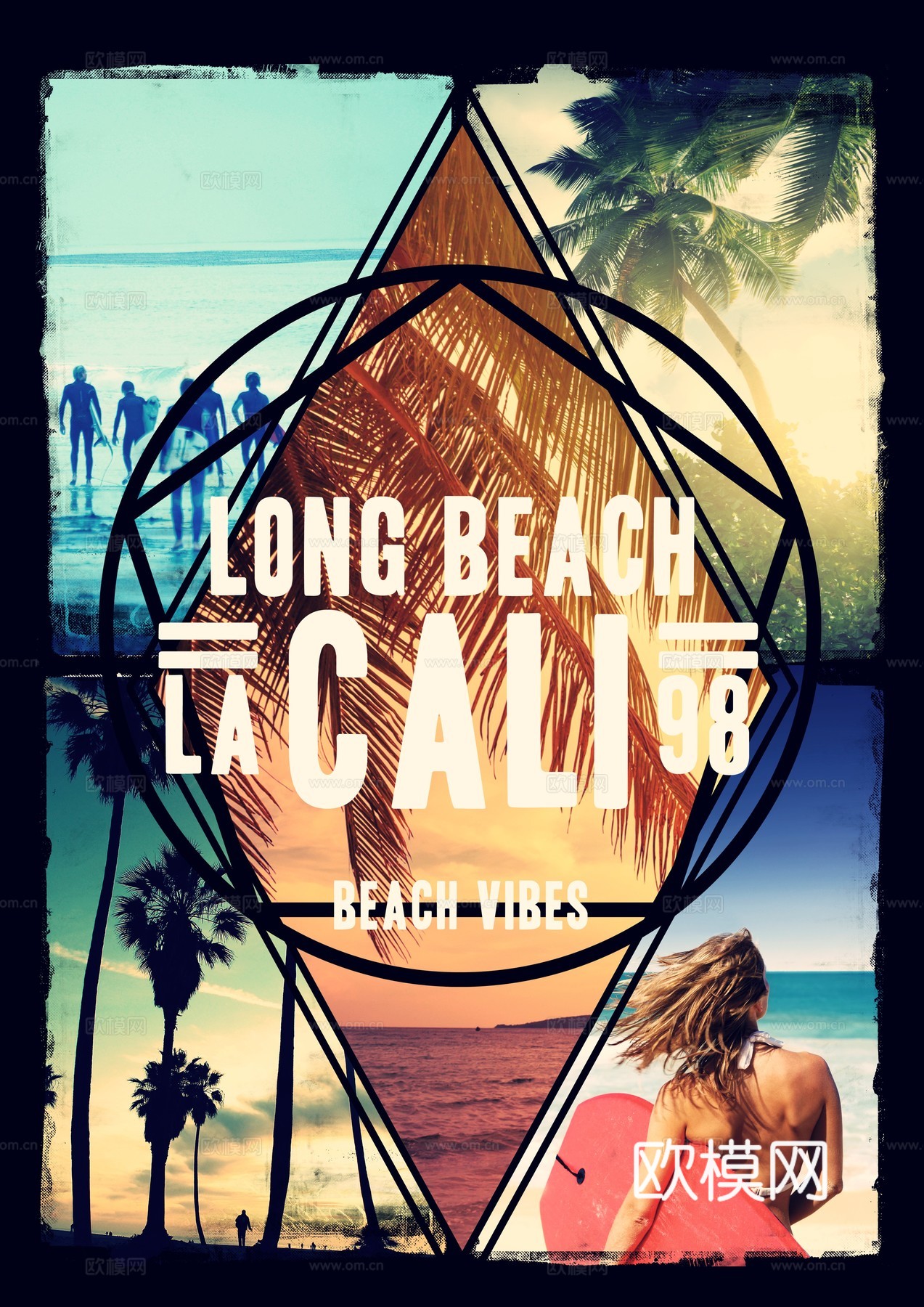 时尚创意艺术广告海报69