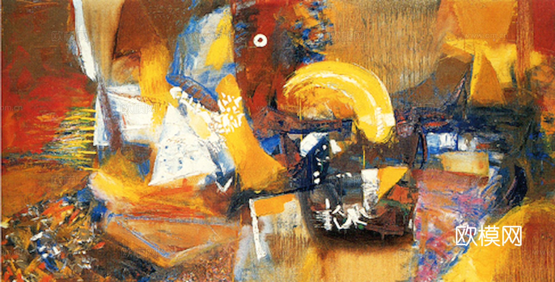 中式新中式挂画壁画字画山水花鸟背景墙壁纸装饰画油画下载