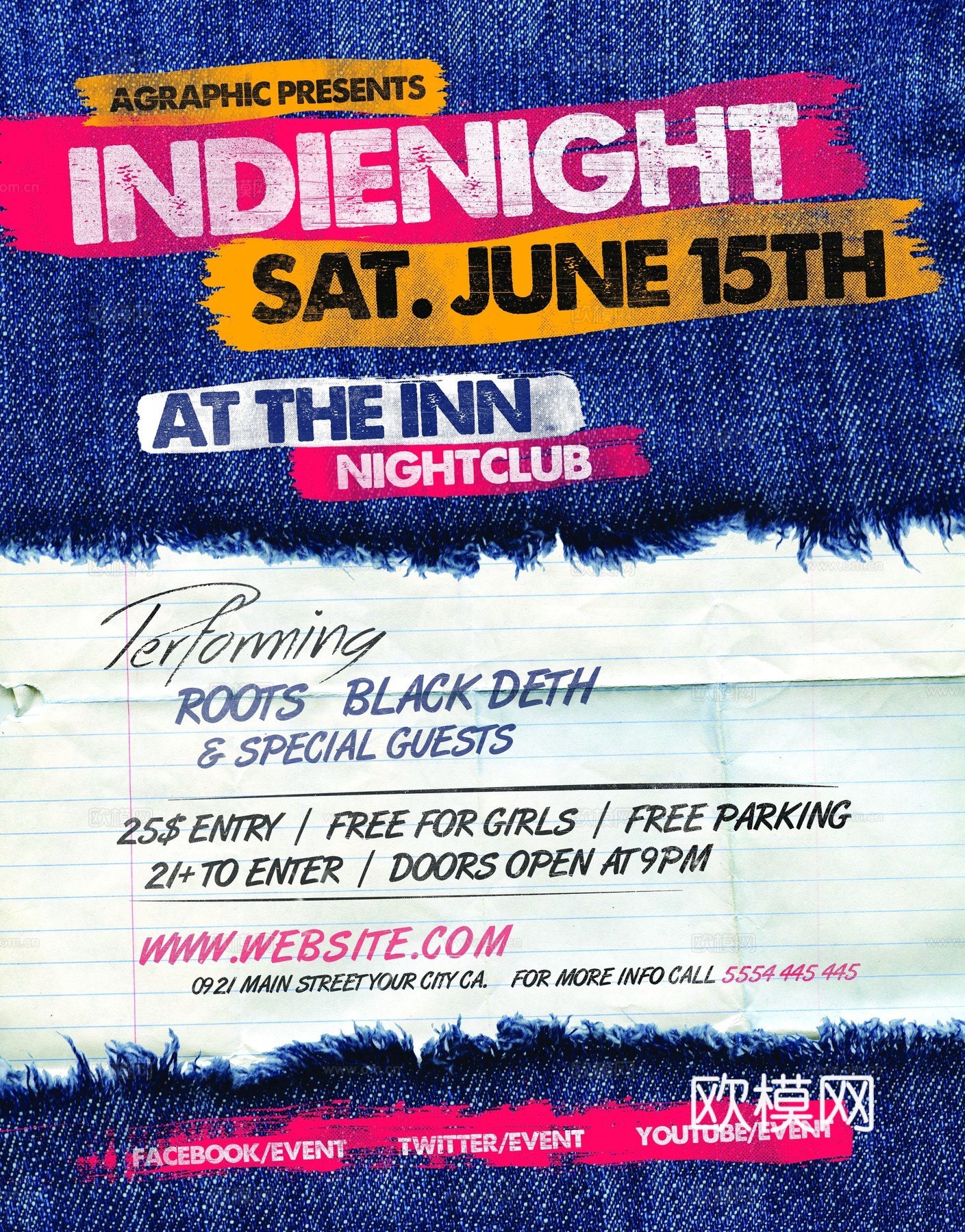 时尚创意海报34