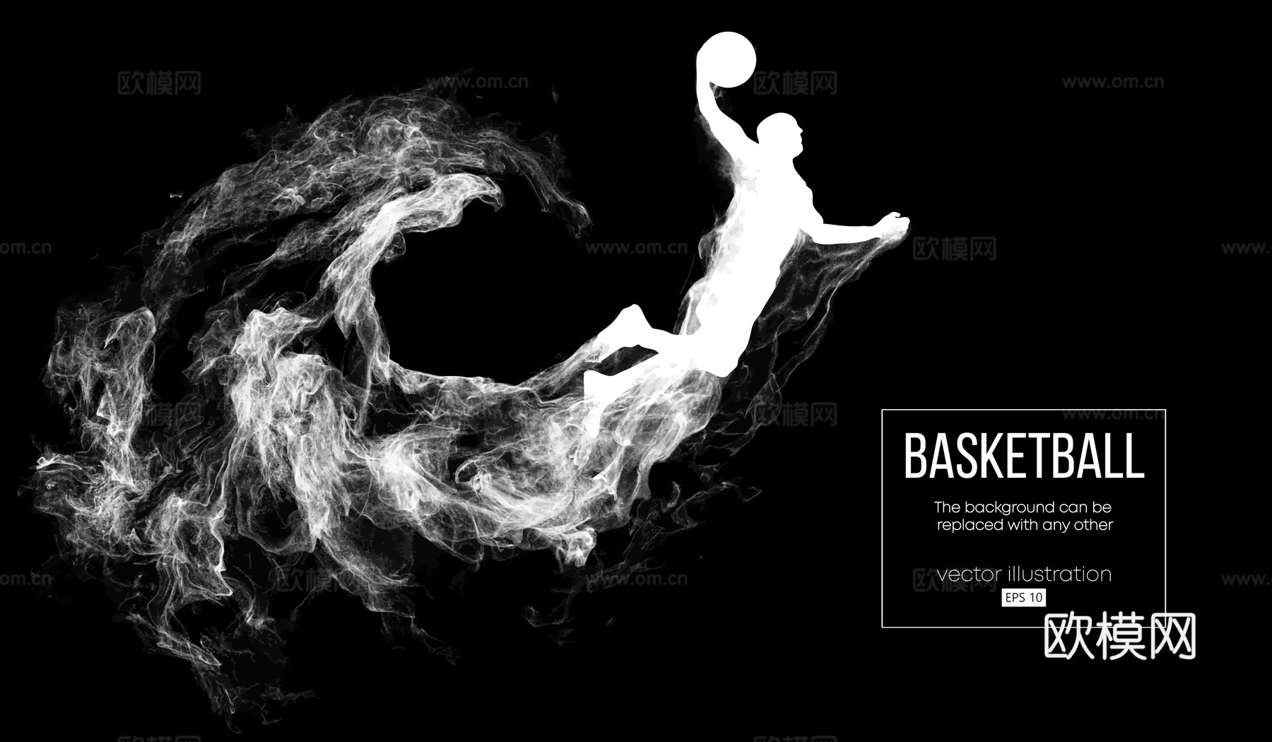 篮球运动创意广告海报7