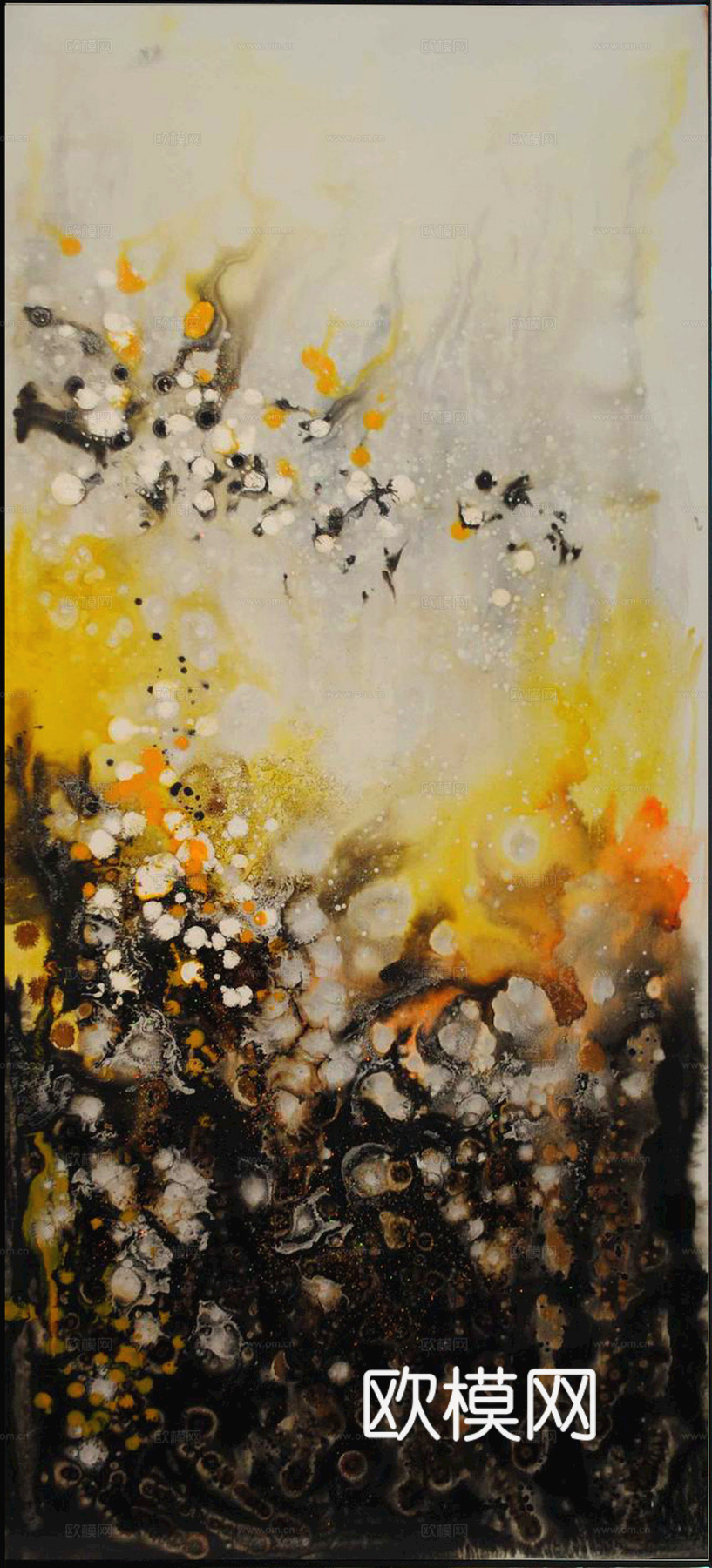 中式新中式挂画壁画字画山水花鸟背景墙壁纸装饰画油画下载