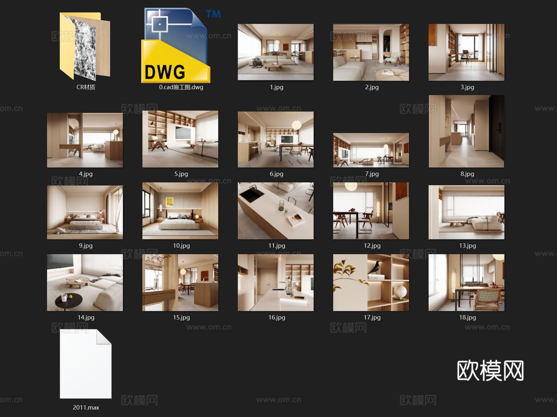 天圣大越府12-604奶油风室内家装CAD施工图整套cad施工图