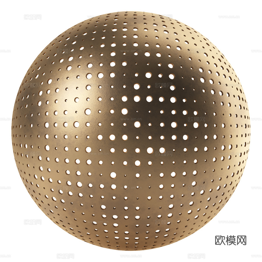 金属冲孔套装0503d模型下载（渲染图5）