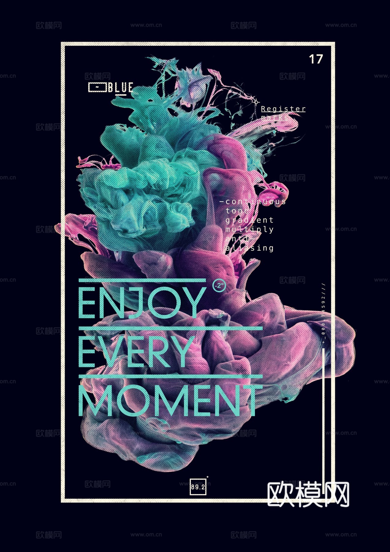 时尚创意艺术广告海报132