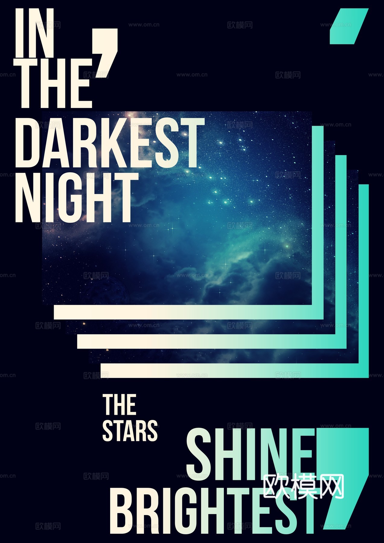 时尚创意艺术广告海报97