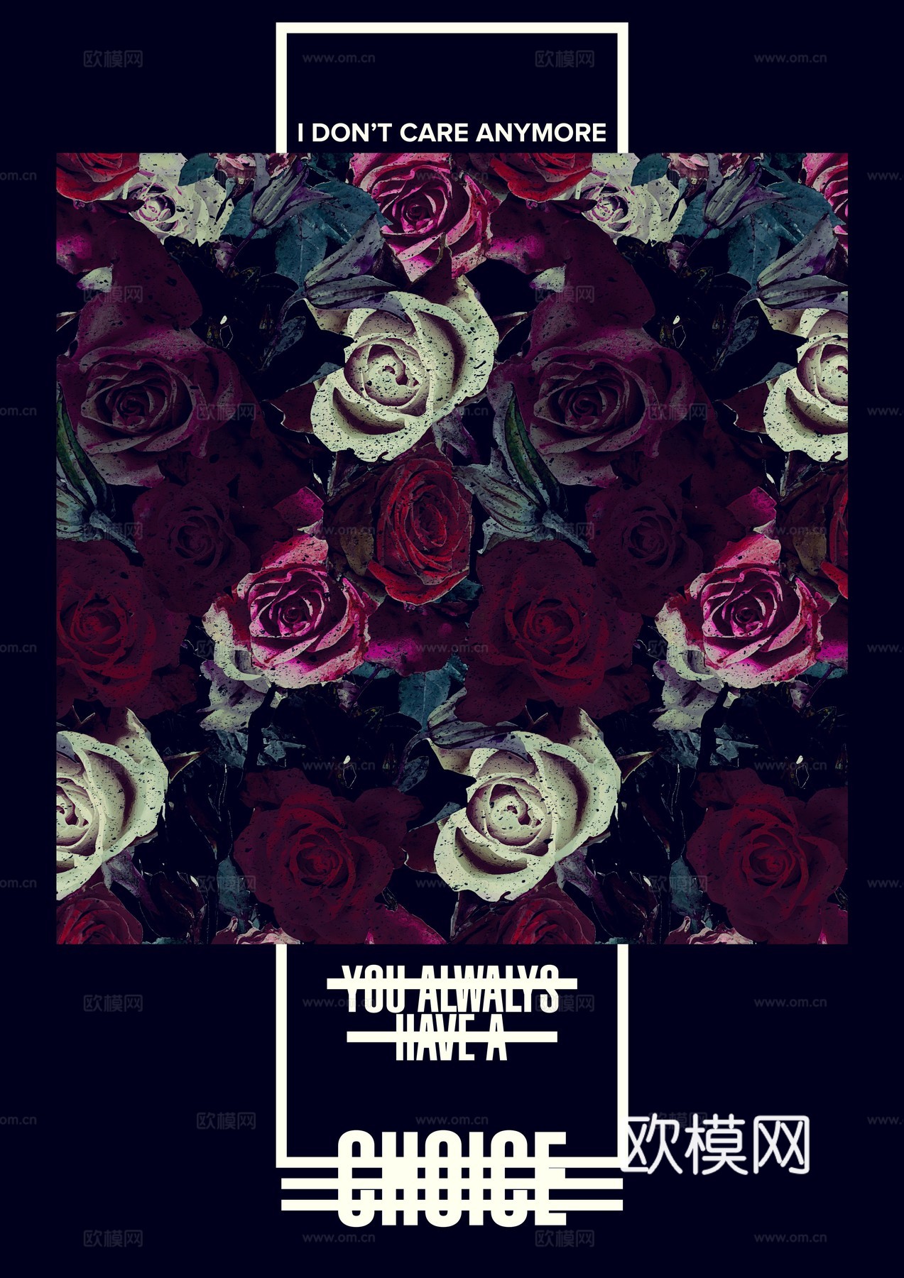 时尚创意艺术广告海报110