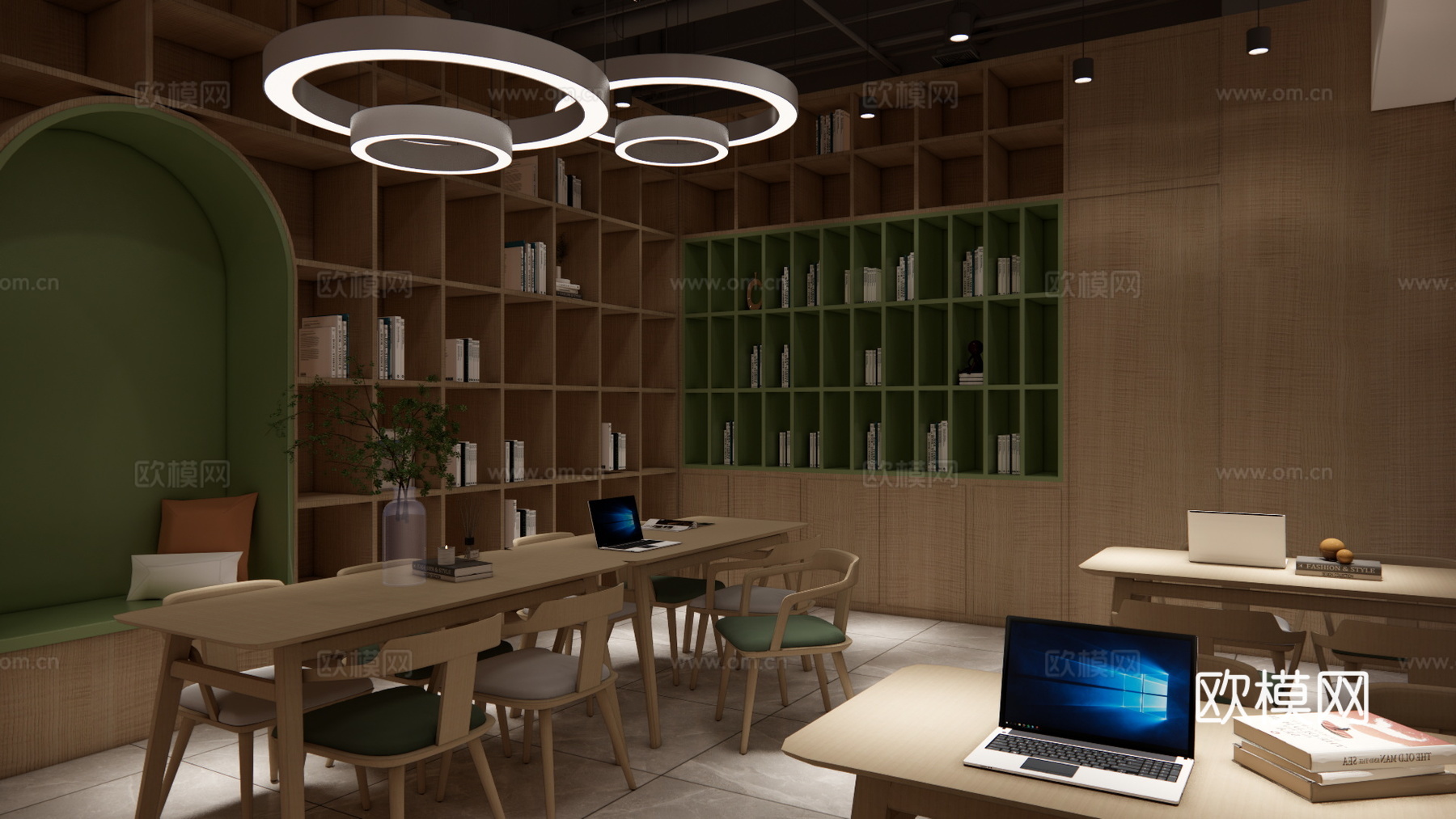 培训机构 体育馆 健身房 文体医疗 博物馆 图书馆su模型