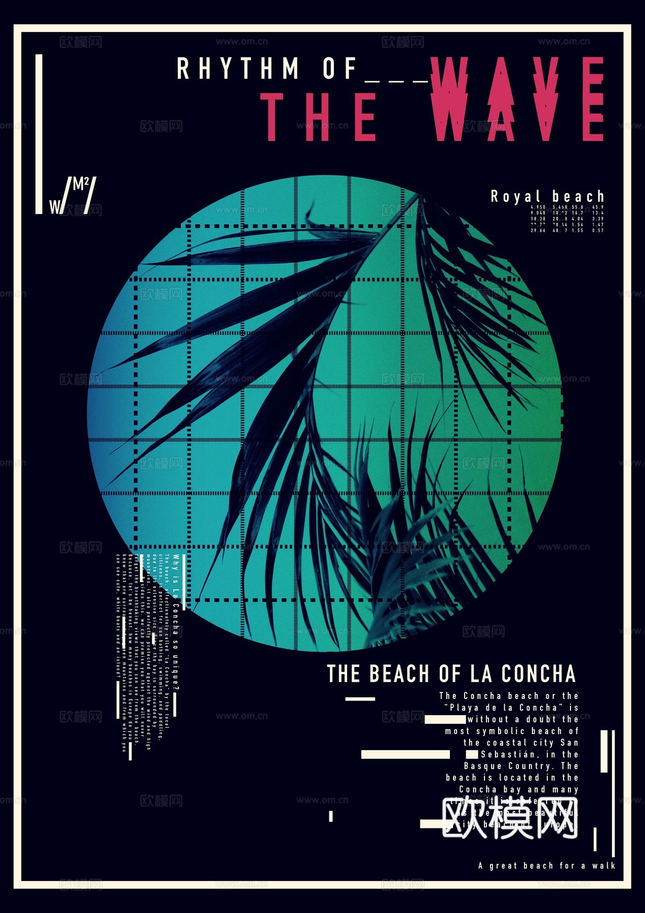 时尚创意艺术广告海报34