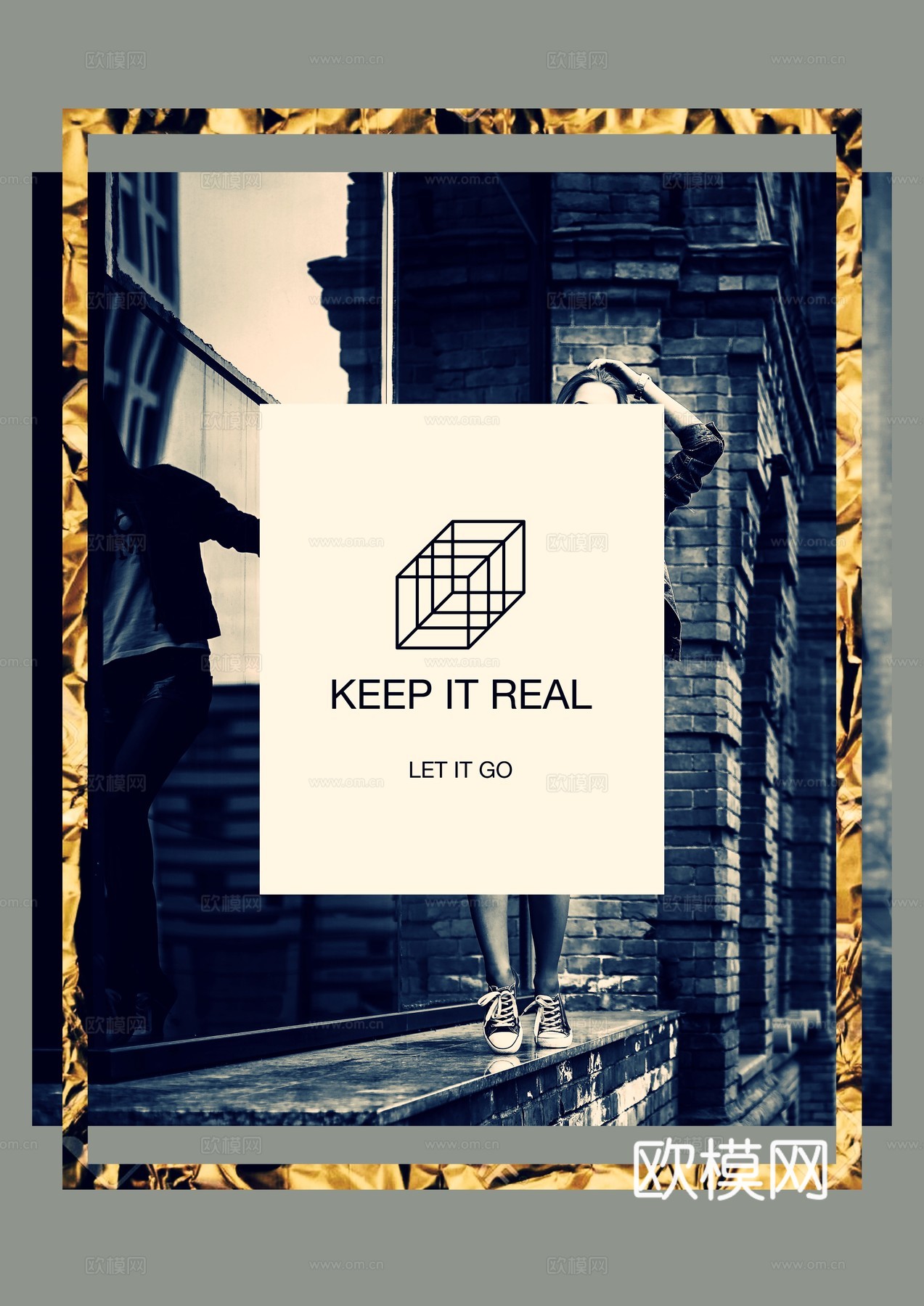 时尚创意艺术广告海报45