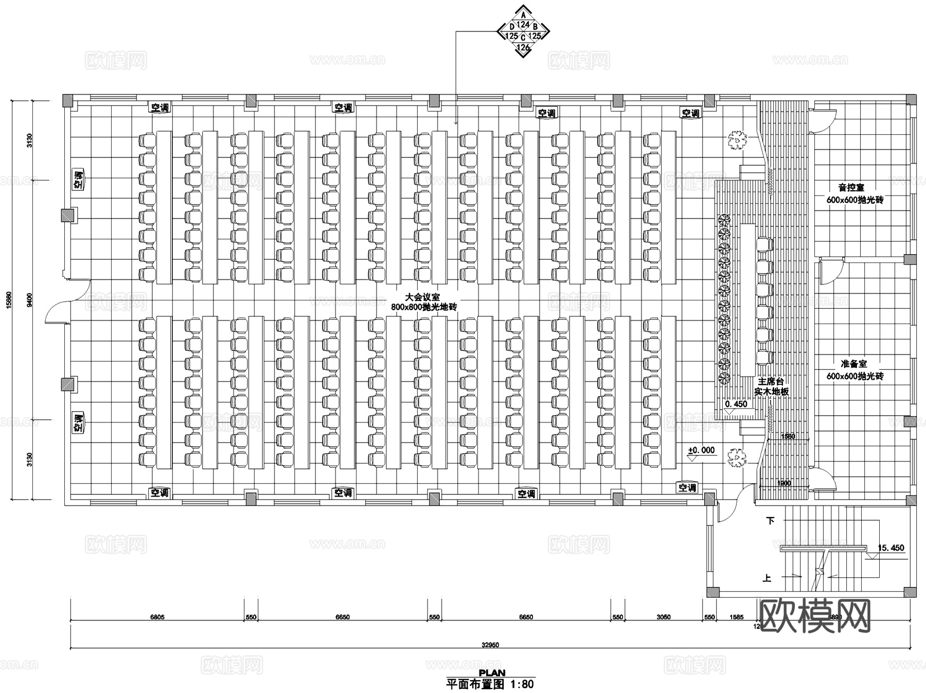 八层军事供应站军供服务楼室内工装CAD施工图整套cad施工图cad施工图
