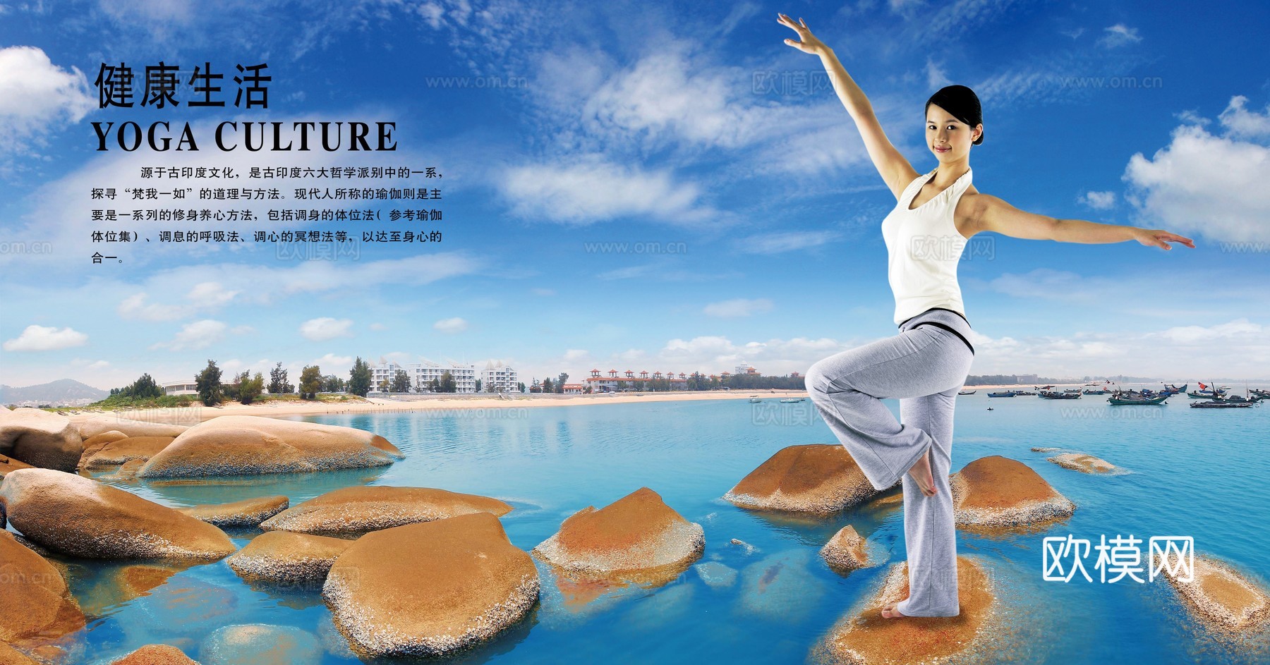瑜伽广告海报19