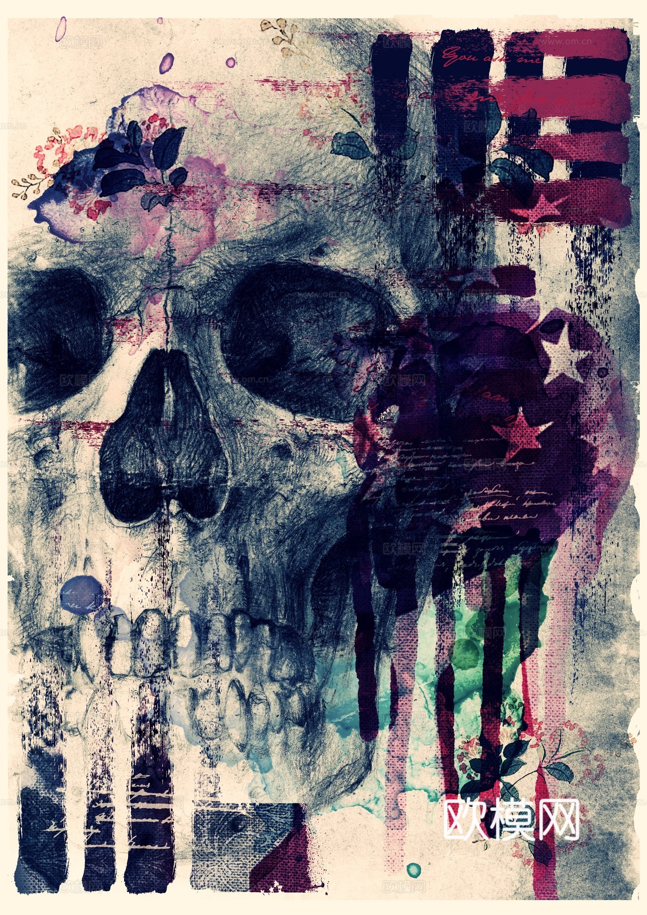 时尚创意艺术广告海报49