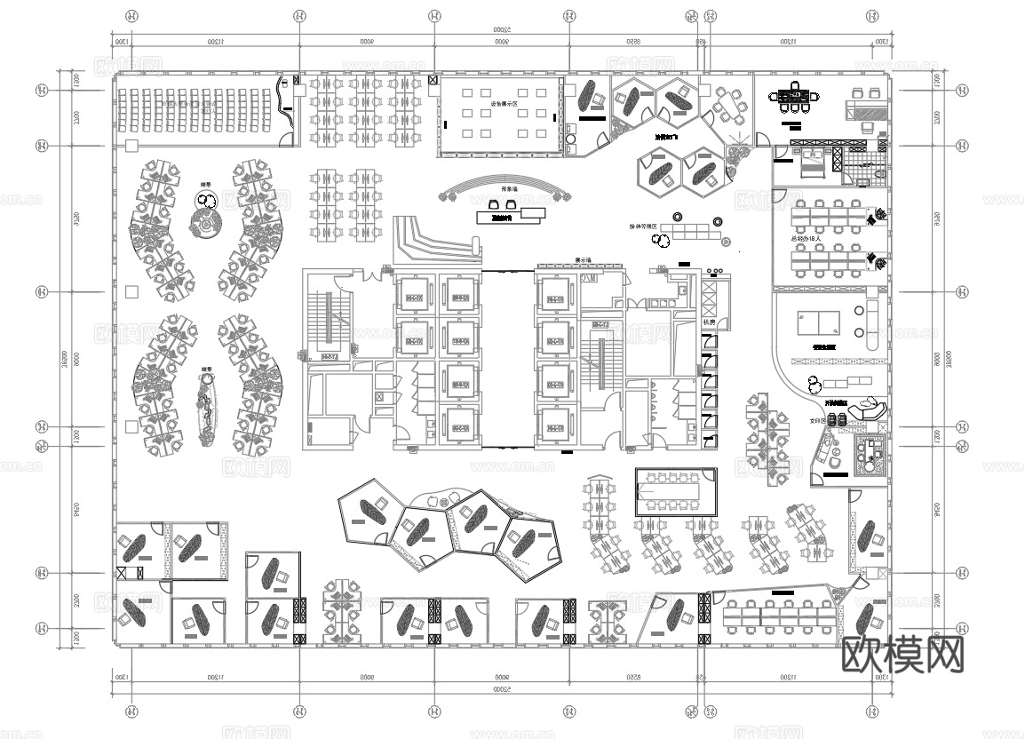 网红直播室 工作室 直播间  最新全套施工图合集cad施工图