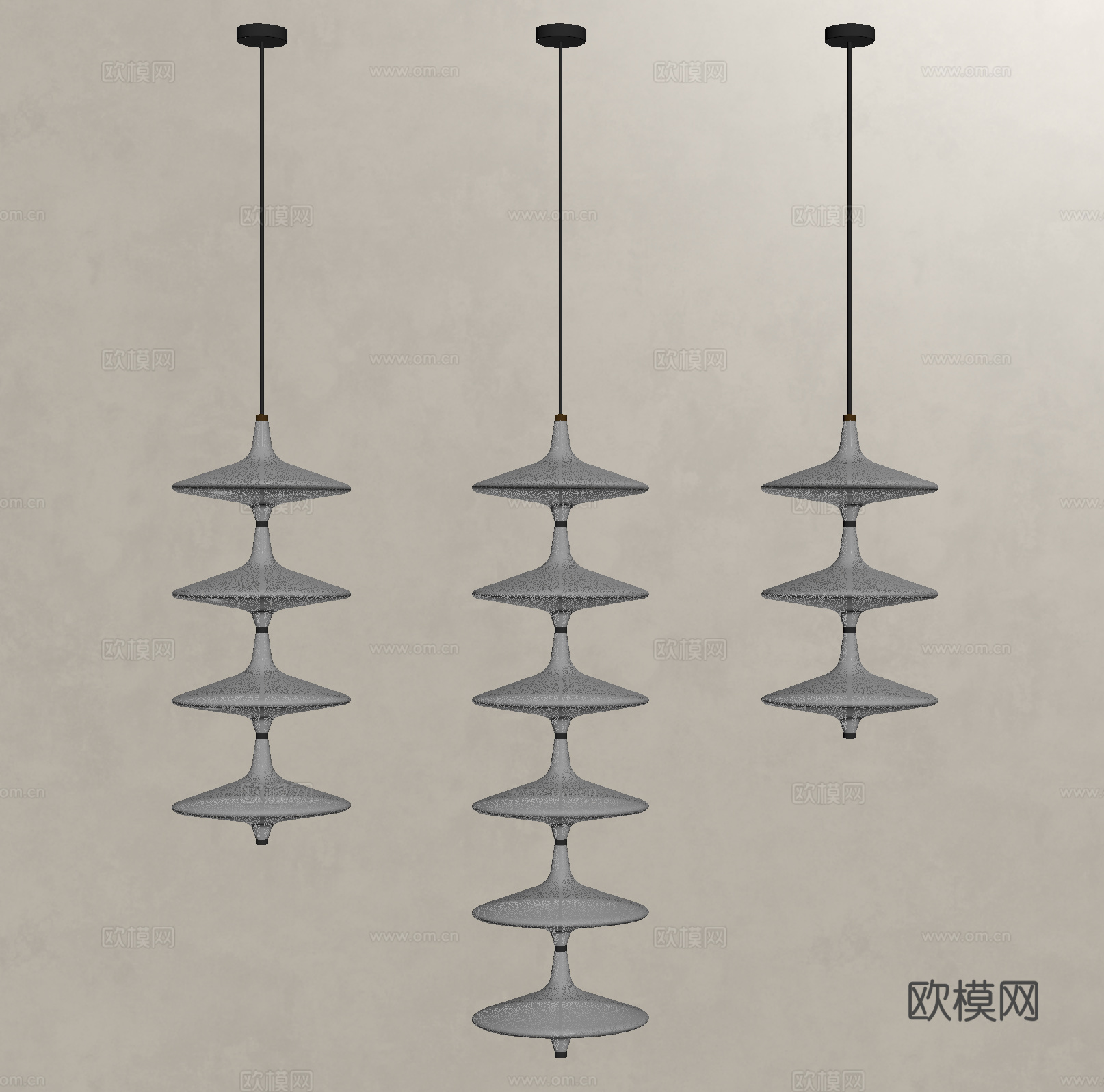 现代吊灯 装饰吊灯su模型