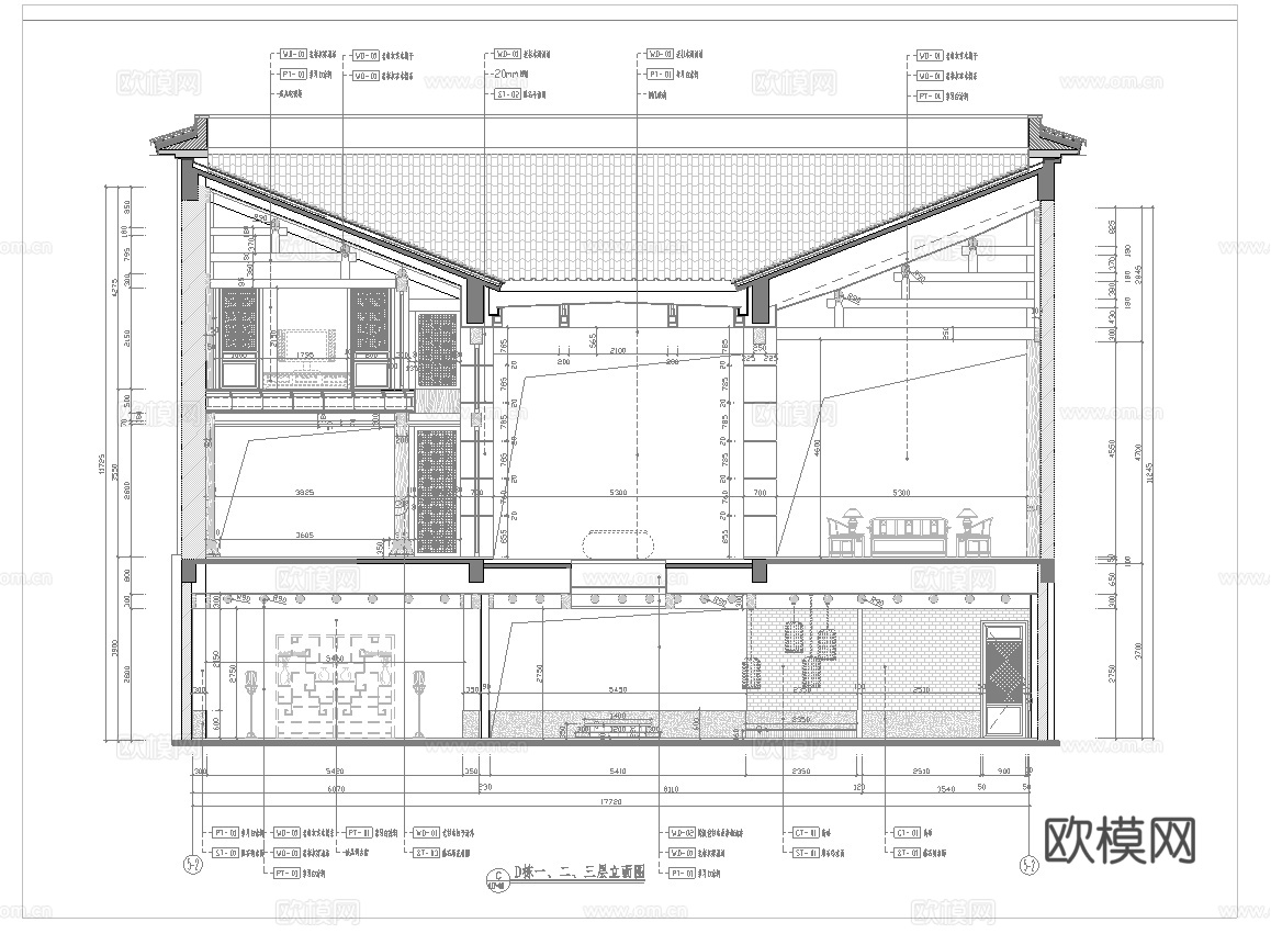 高档会所 最新全套施工图合集cad施工图