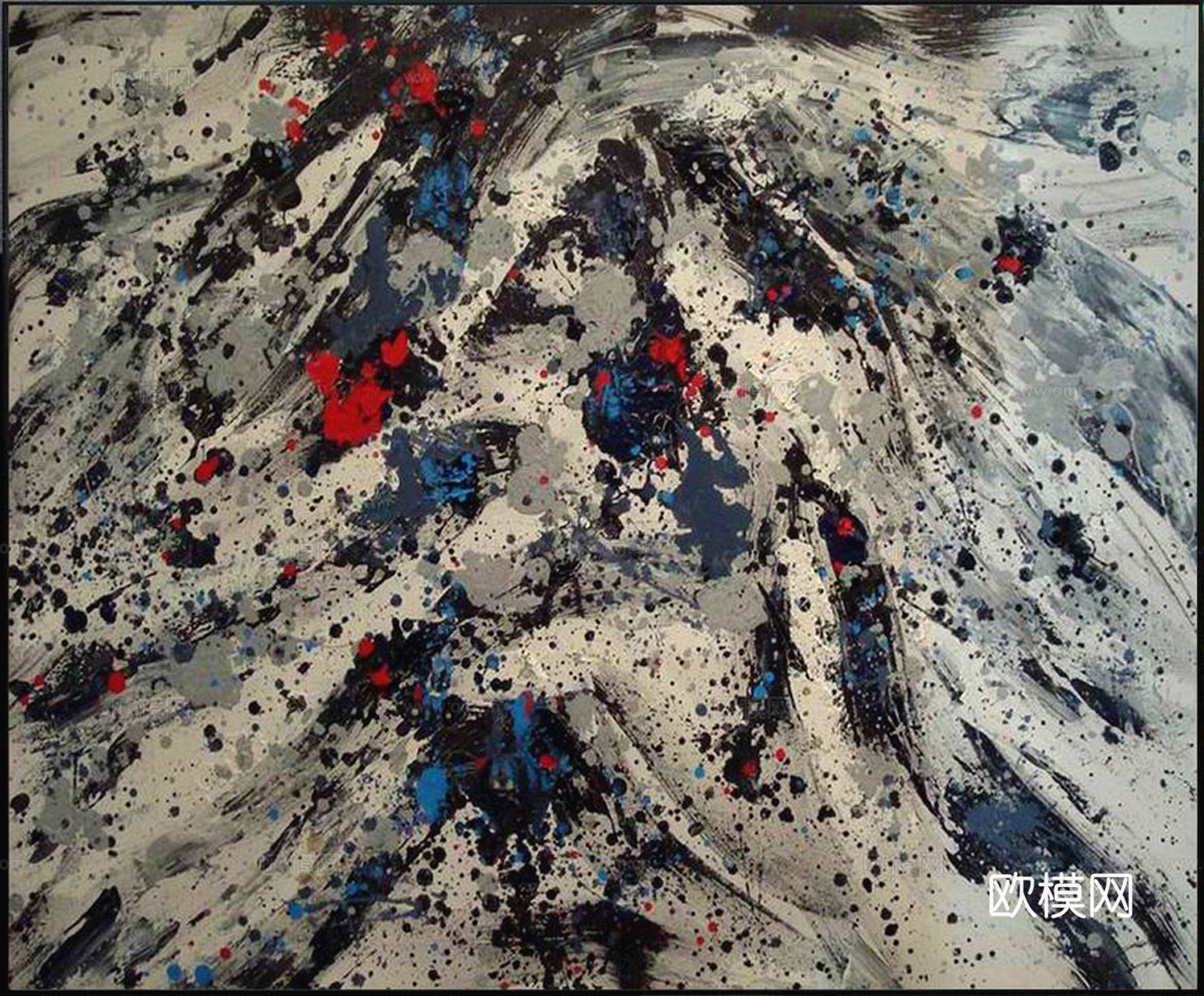 中式新中式挂画壁画字画山水花鸟背景墙壁纸装饰画油画下载