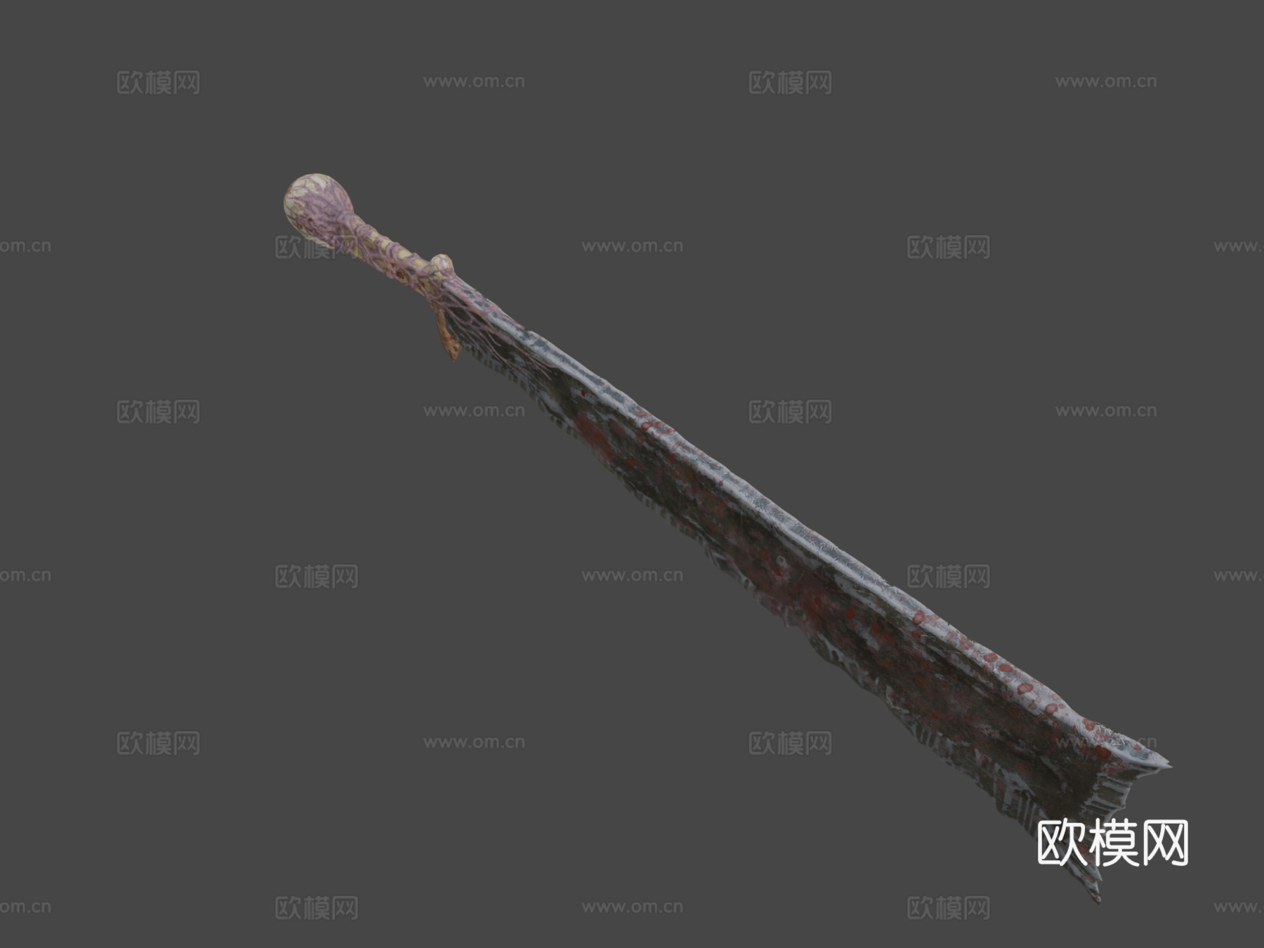 恶魔之剑3d模型下载（渲染图6）