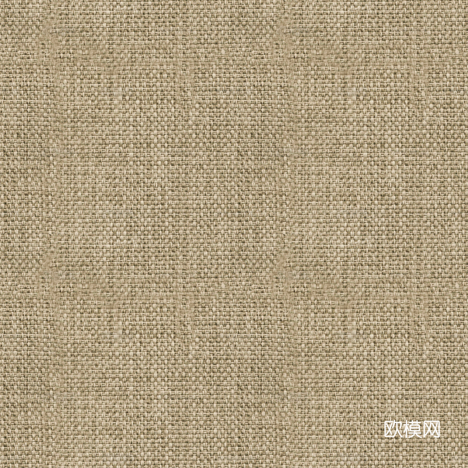 无缝米黄色布纹布料壁布墙布沙发布粗布棉布麻布针织亚麻