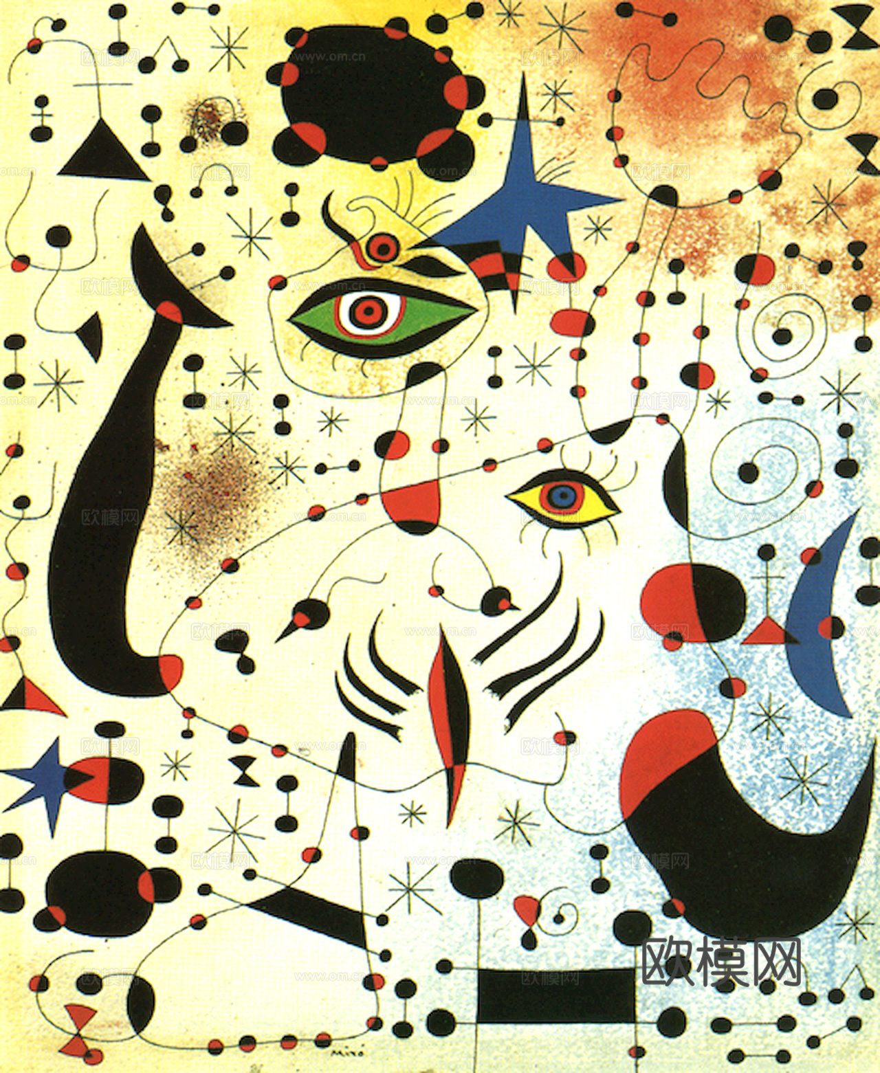 中式新中式挂画壁画字画山水花鸟背景墙壁纸装饰画油画下载