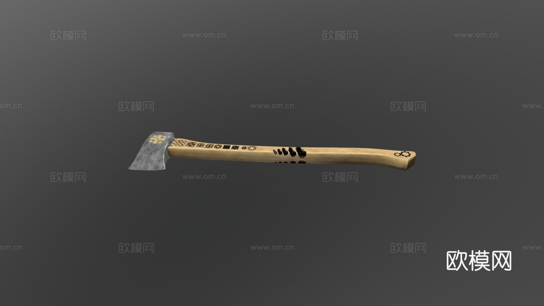 斧CG模型3d模型下载（渲染图1）
