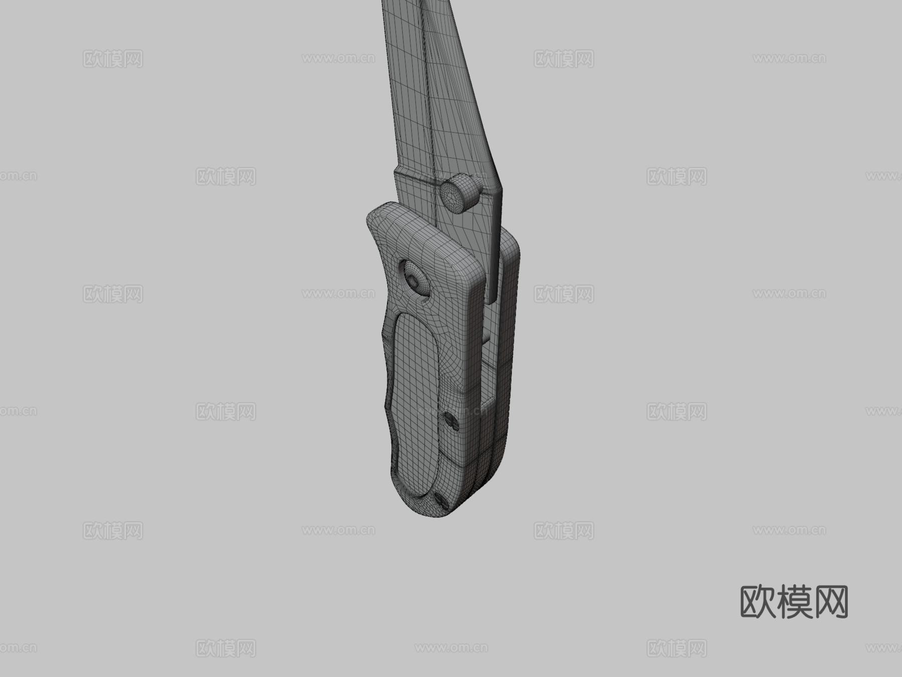 折叠刀3d模型下载（渲染图3）