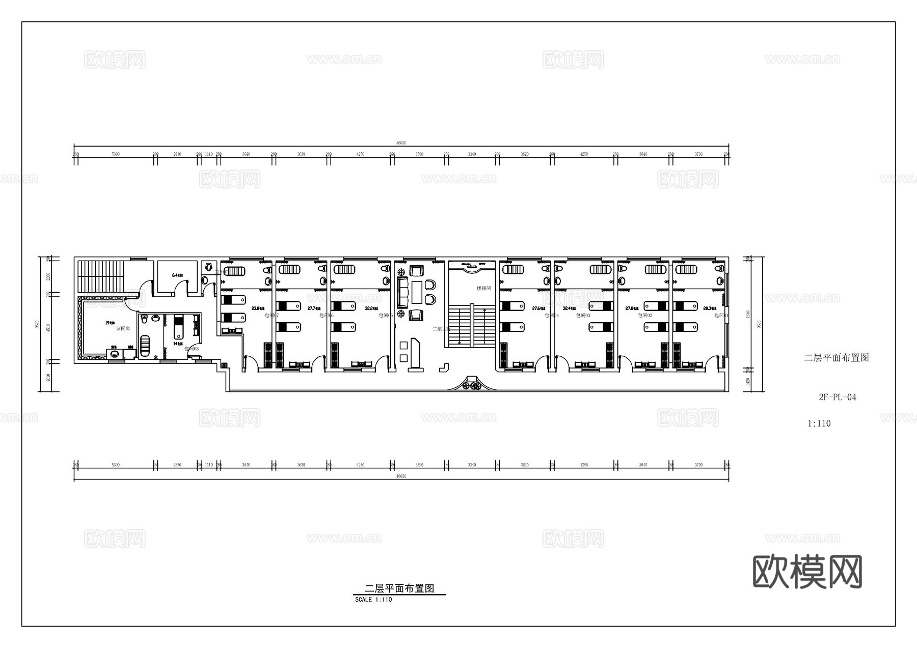 中医馆 最新全套施工图合集cad施工图