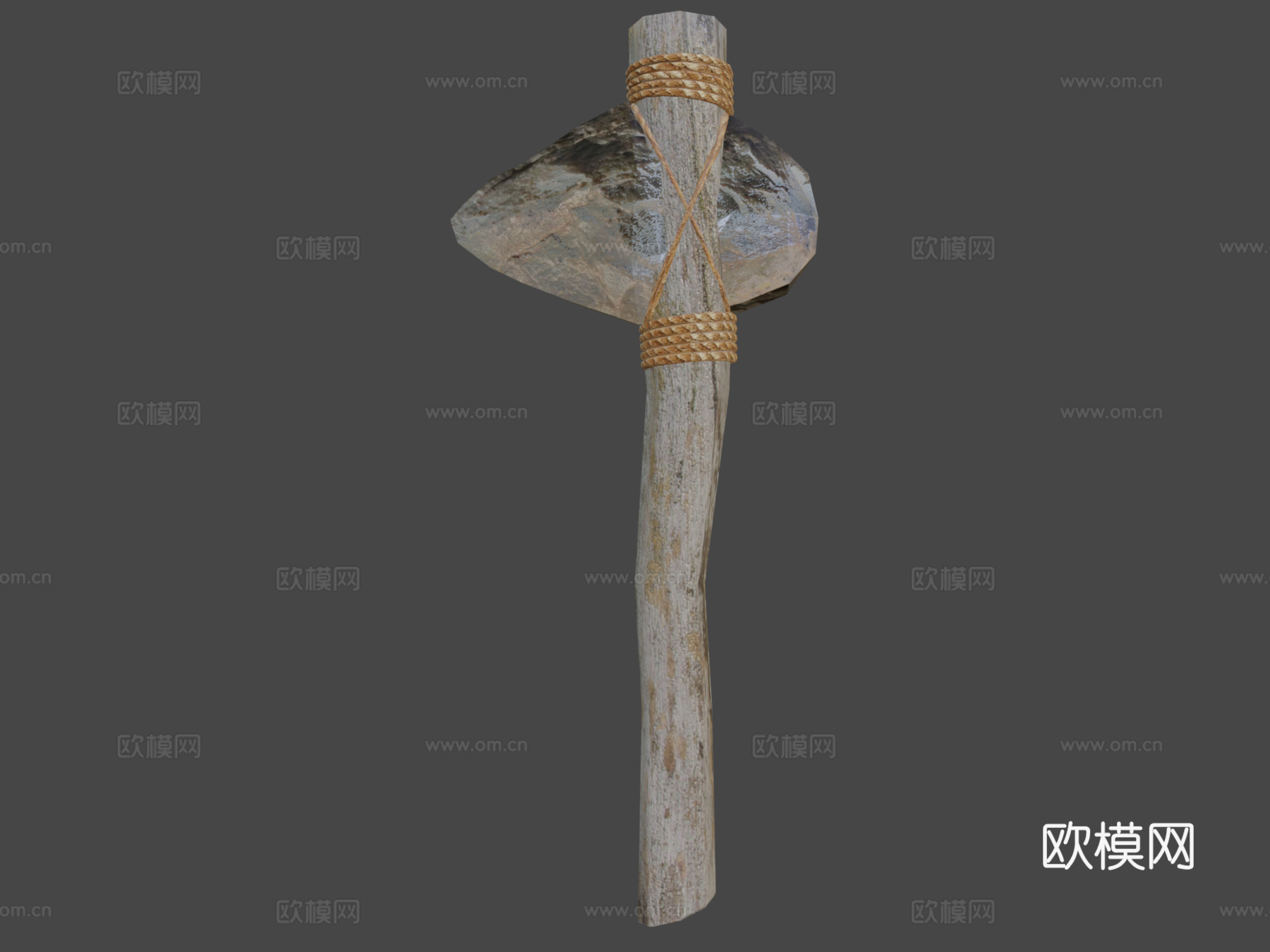 原始斧13d模型下载（渲染图8）