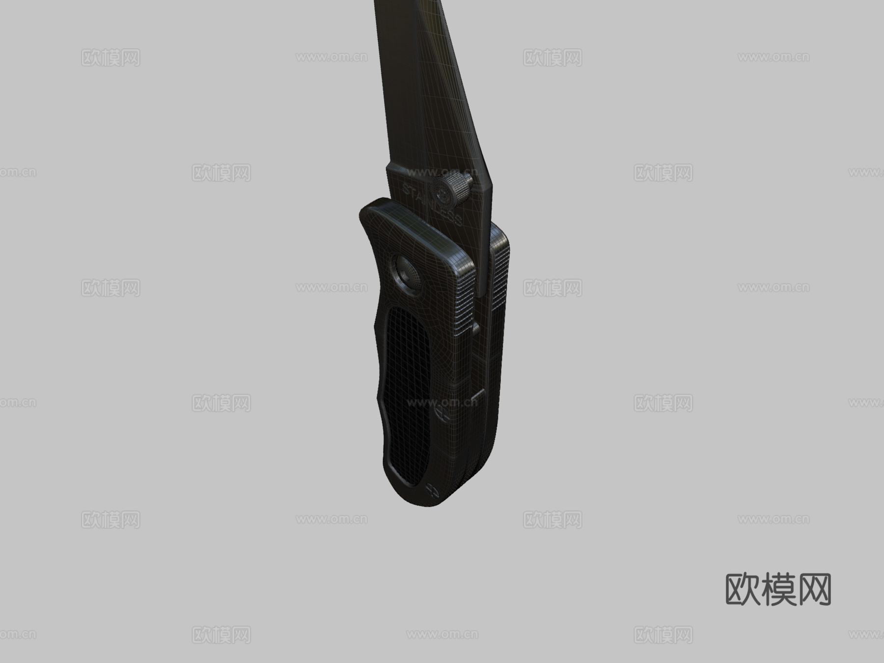 折叠刀3d模型下载（渲染图2）