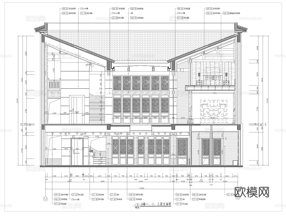 高档会所 最新全套施工图合集cad施工图
