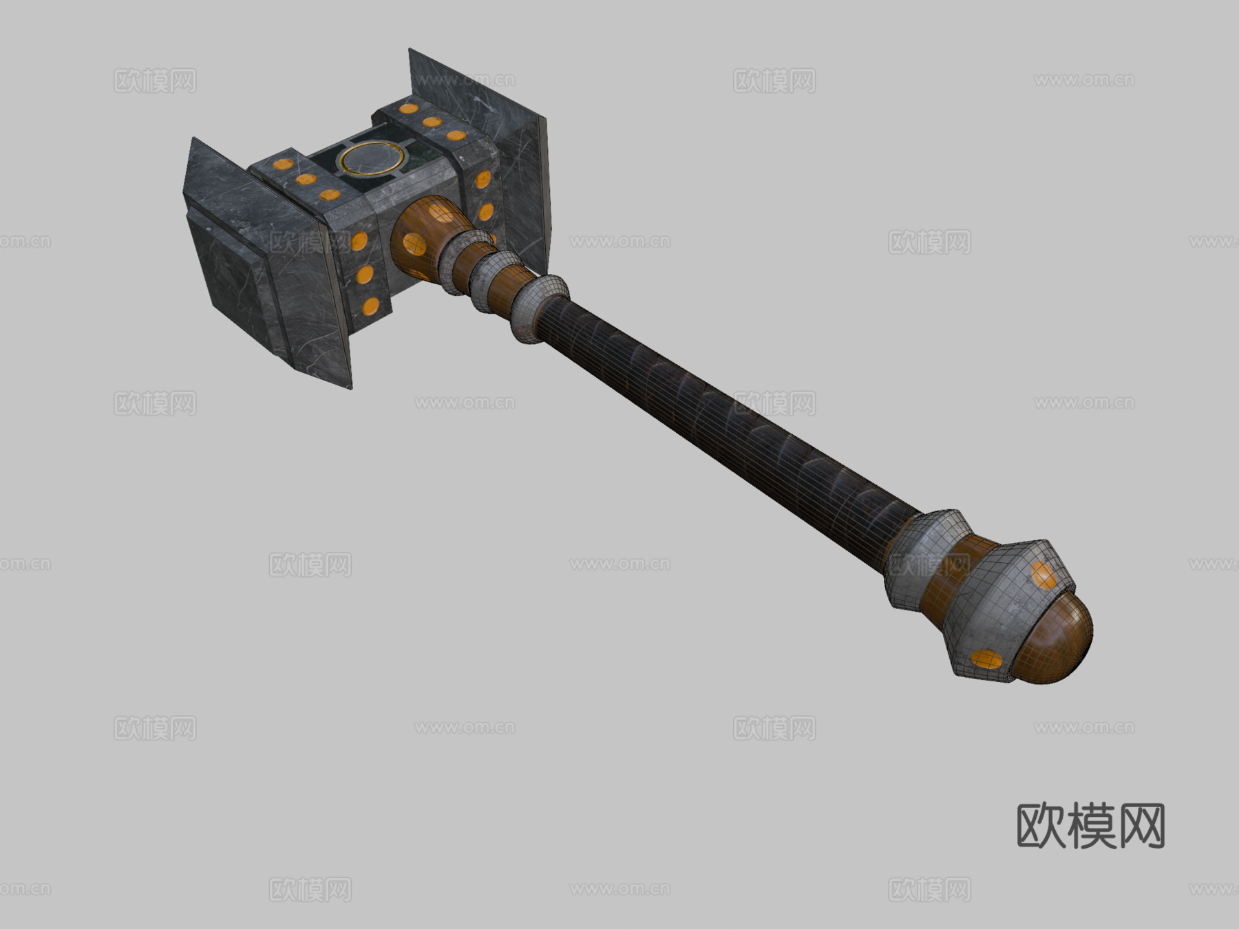锤CG模型3d模型下载（渲染图2）