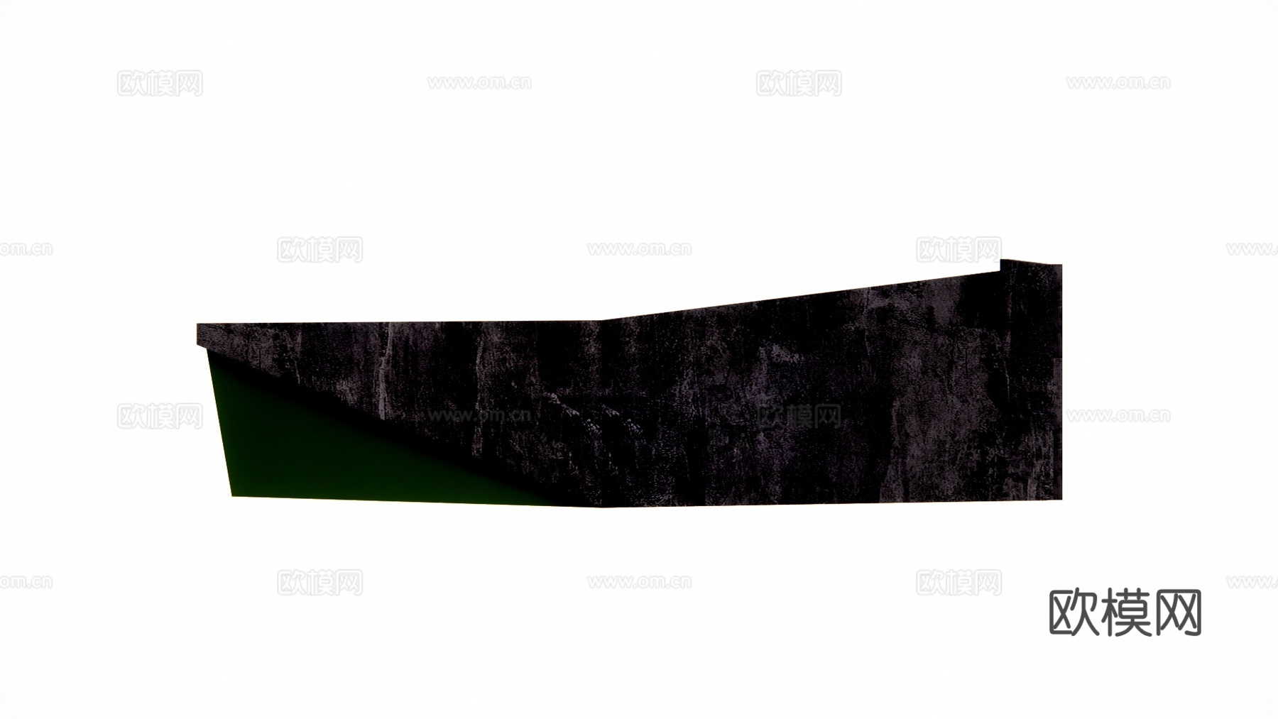 办公空间 办公 公司前台 大厅su模型