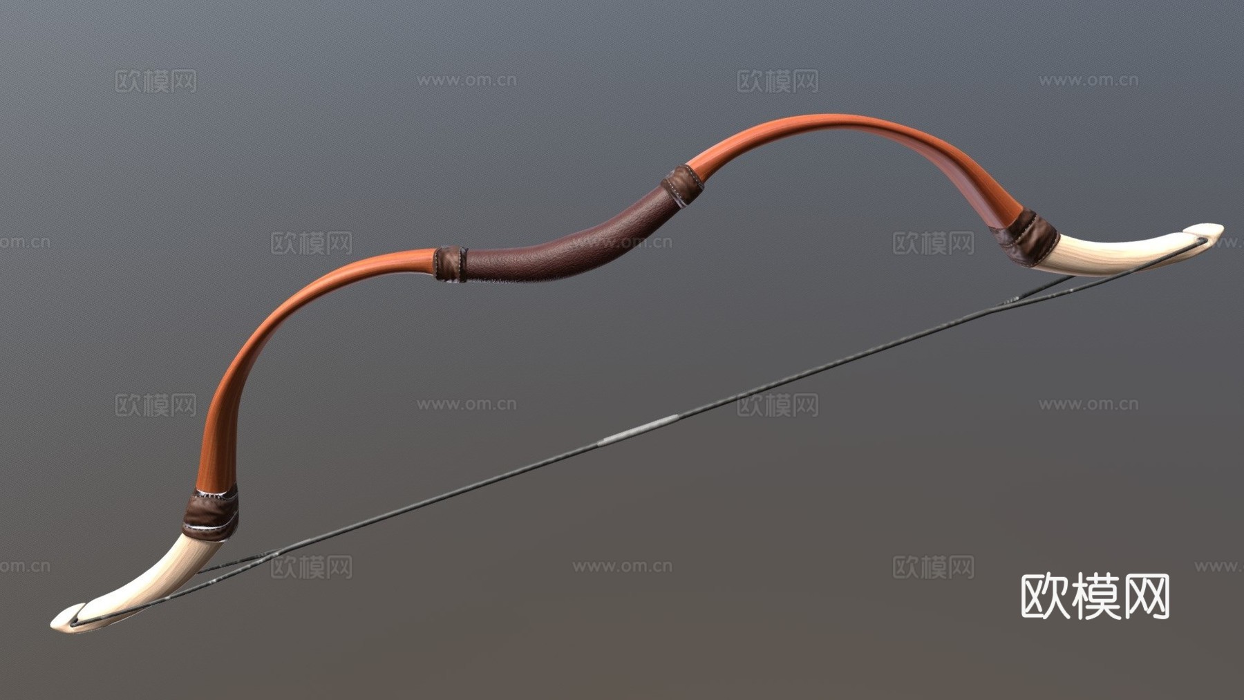 弓CG模型3d模型下载（渲染图1）
