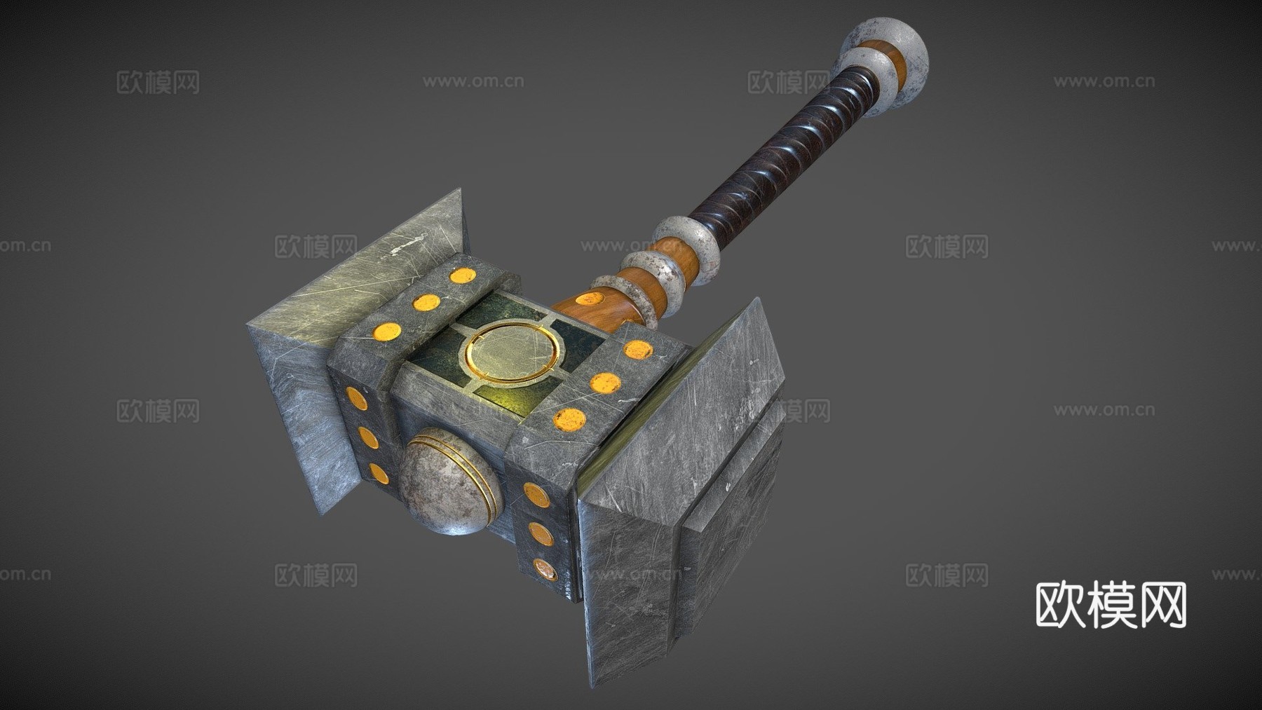 锤CG模型3d模型下载（渲染图1）