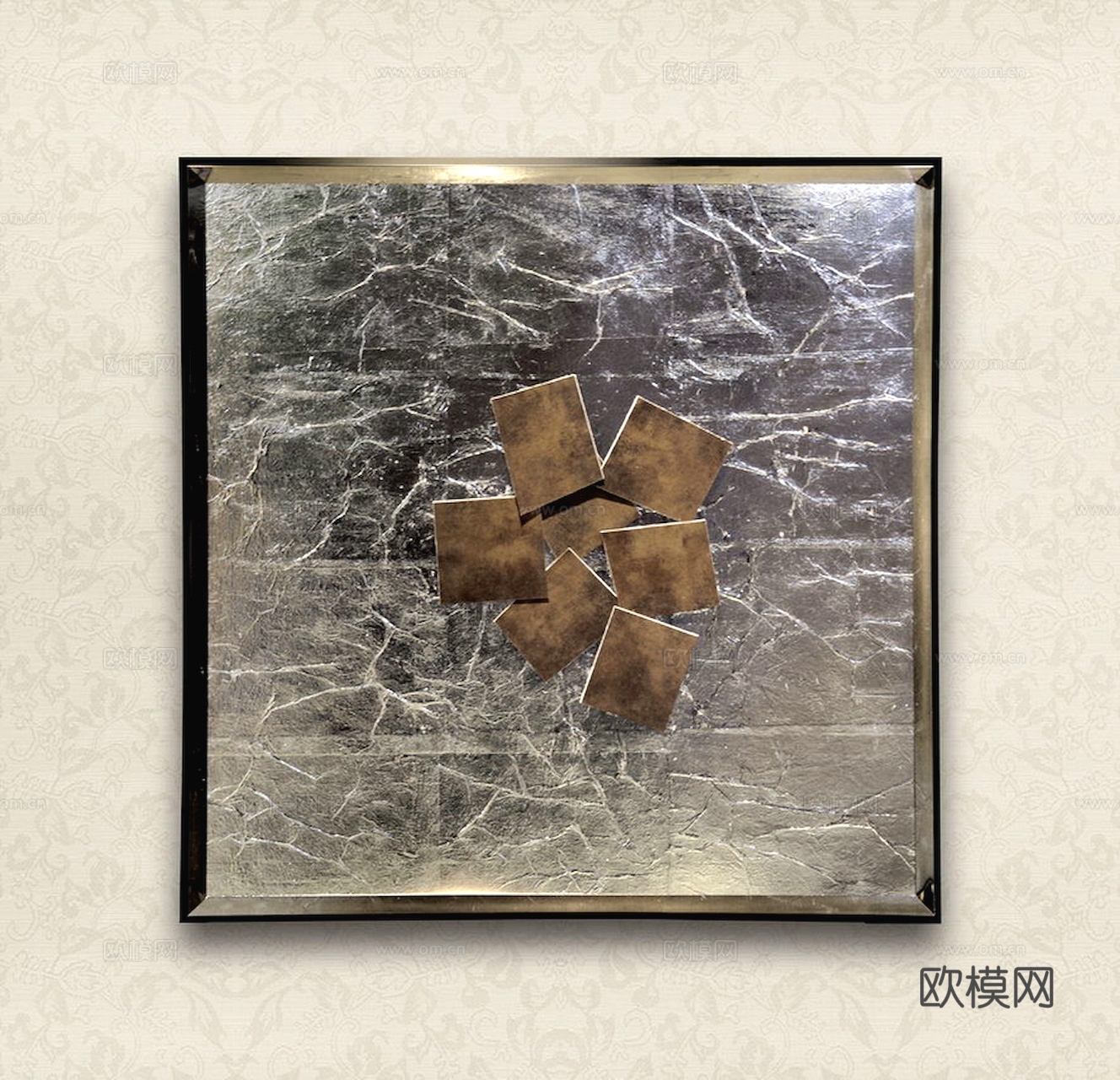 中式新中式挂画壁画字画山水花鸟背景墙壁纸装饰画抽象画油画