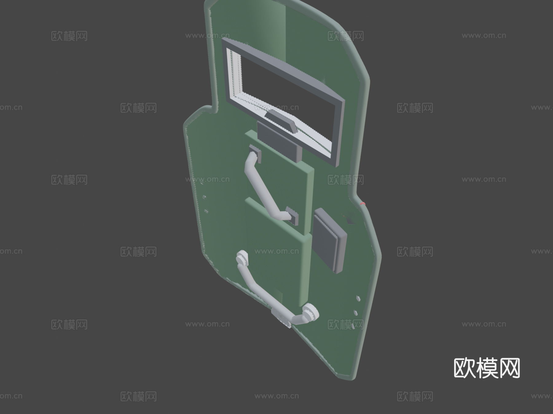 彩虹六号闪盾的盾牌3d模型下载（渲染图8）