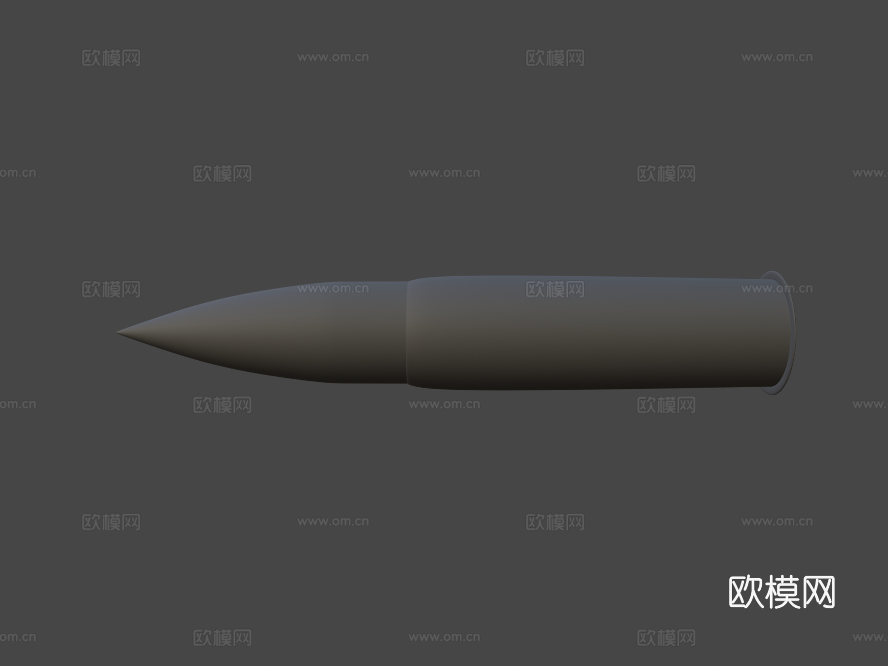 狙击弹3d模型下载（渲染图8）