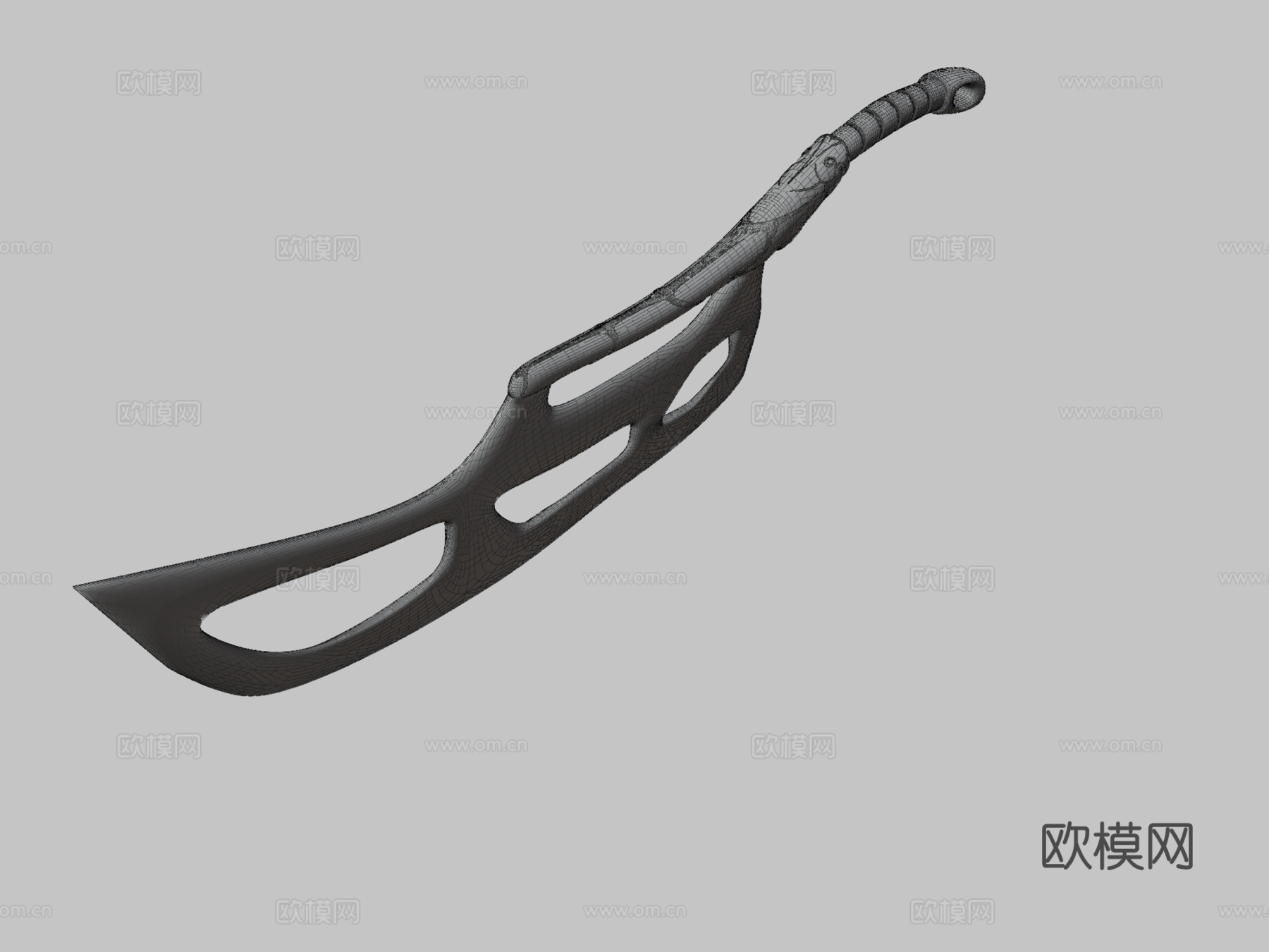 切肉刀第二版3d模型下载（渲染图3）