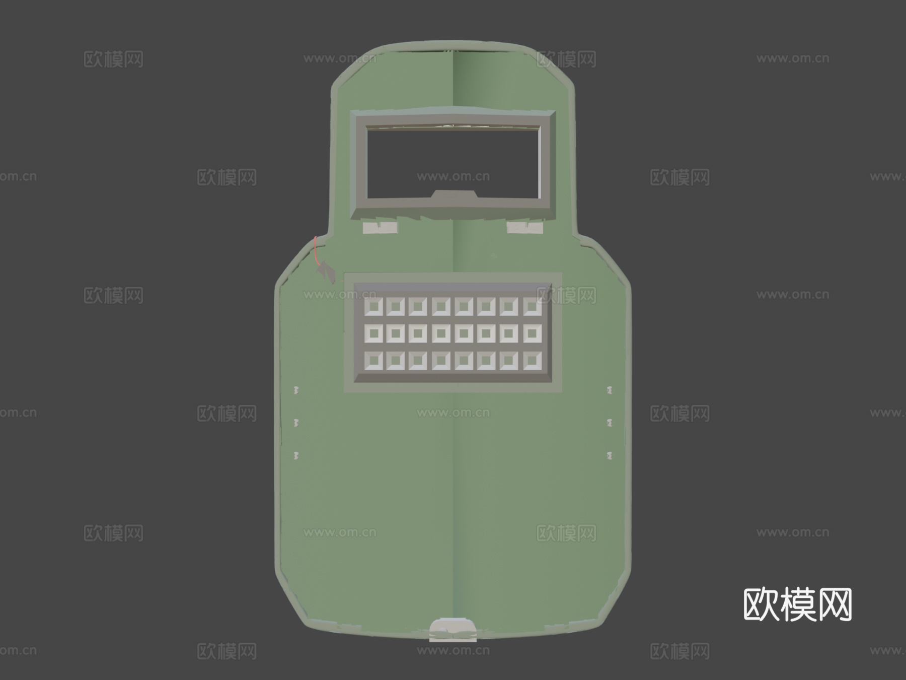 彩虹六号闪盾的盾牌3d模型下载（渲染图7）