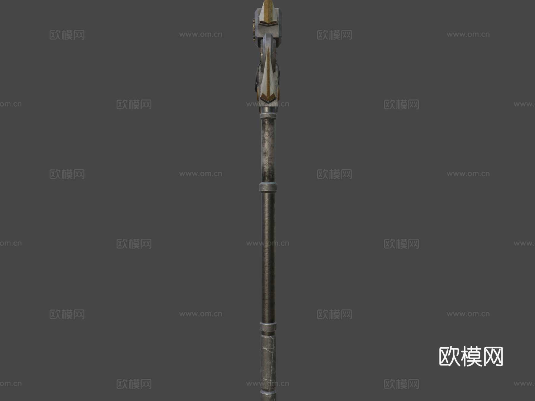 斧头沃洛佳3d模型下载（渲染图6）