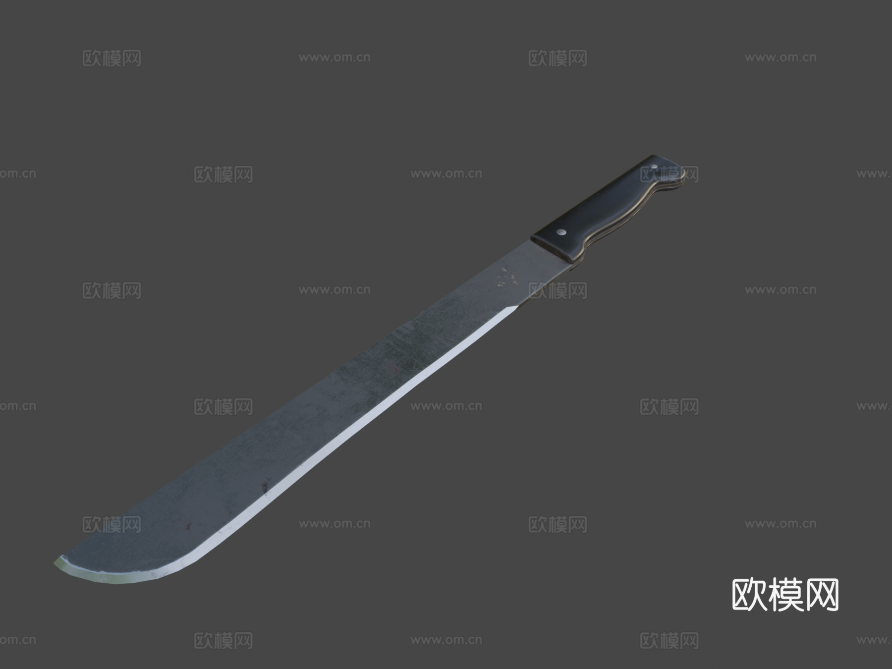 砍刀3d模型下载（渲染图8）