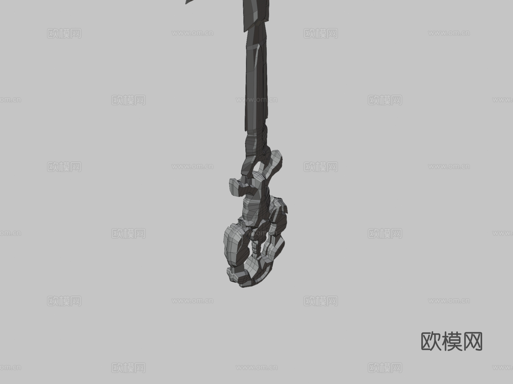 震荡巨剑3d模型下载（渲染图3）