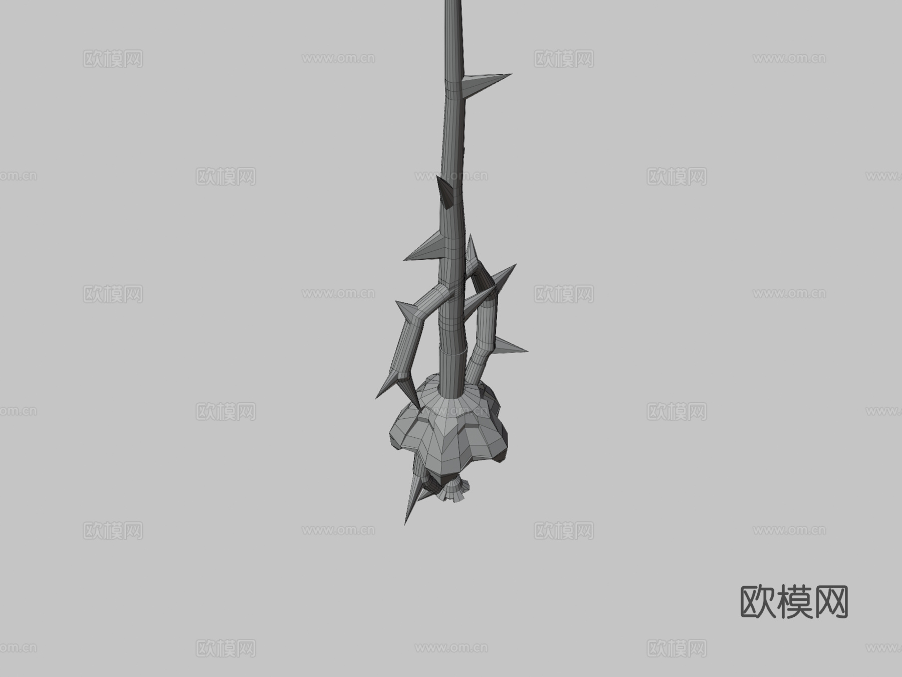 皇家玫瑰剑怪物猎人世界3d模型下载（渲染图3）