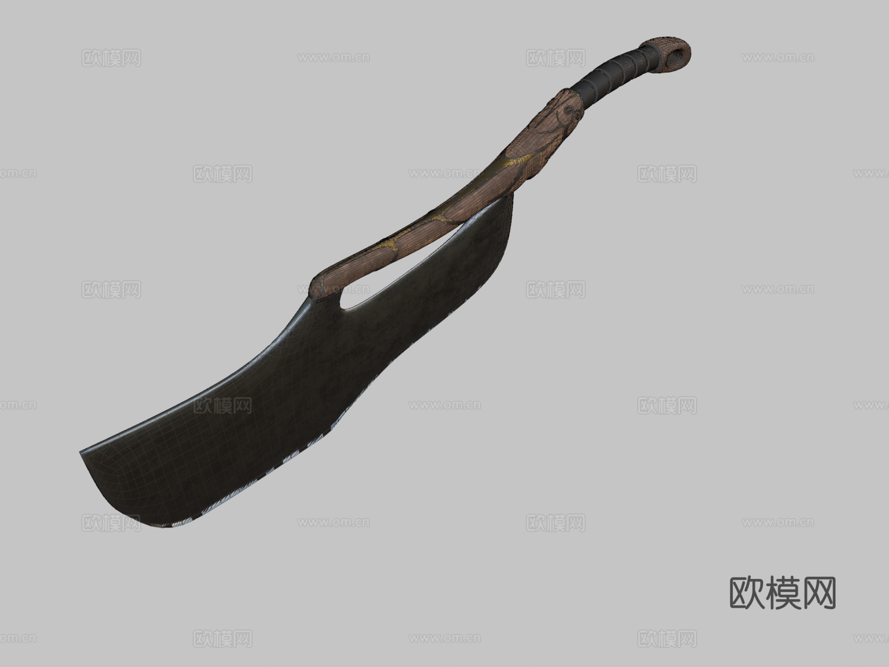 切肉刀3d模型下载（渲染图2）